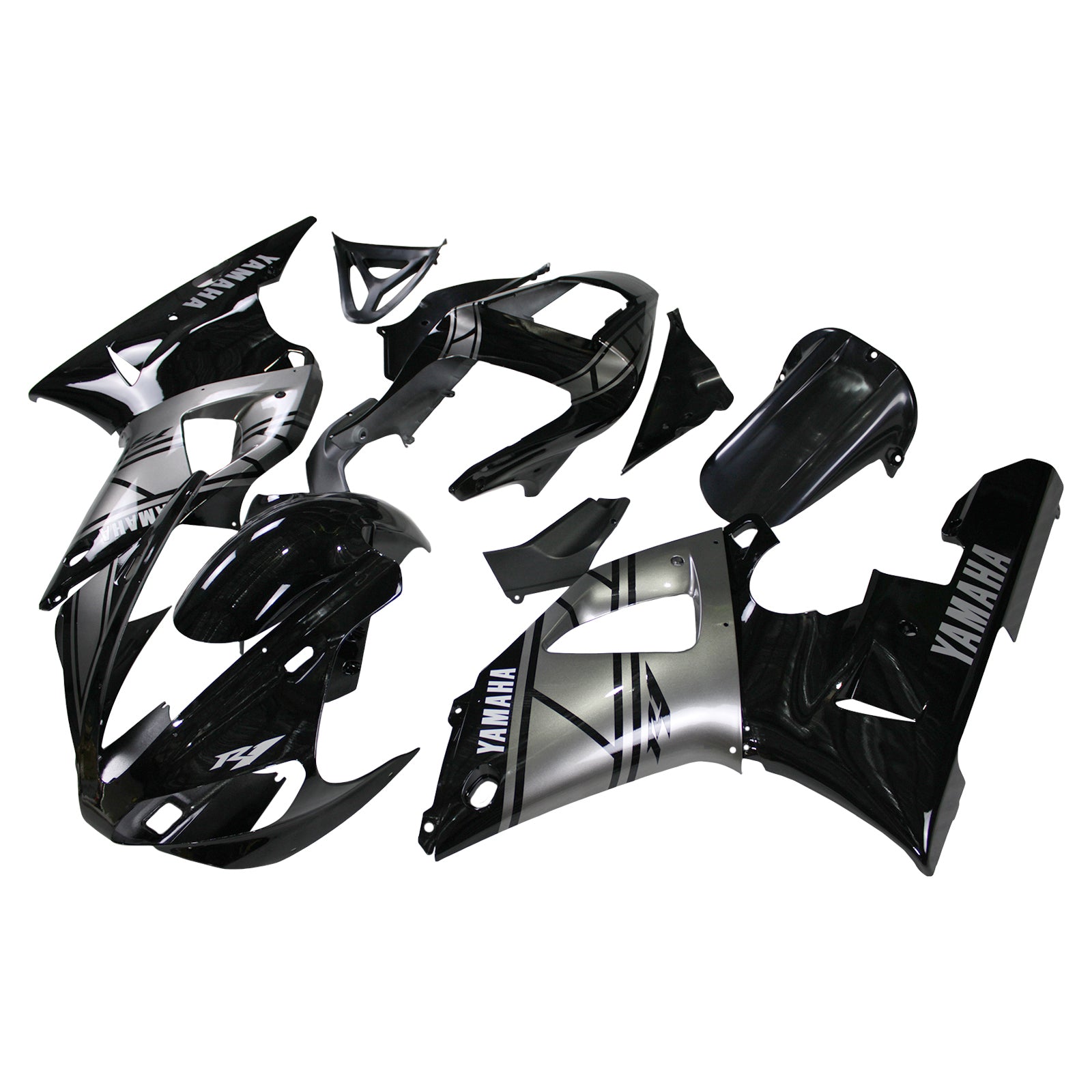 Injektiotapapakkaus Konttien muovinen abs sopii Yamaha YZF 1000 R1 2000-2001