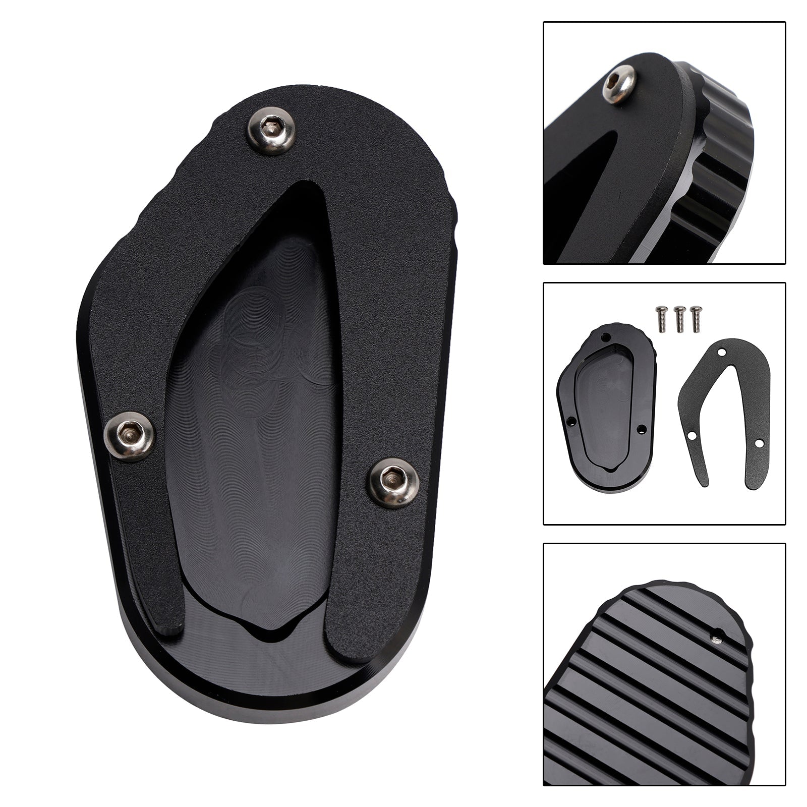 Podpórka boczna powiększona osłona podwozia kompatybilna z Bonneville T100 Street Scrambler 900 2018-2023