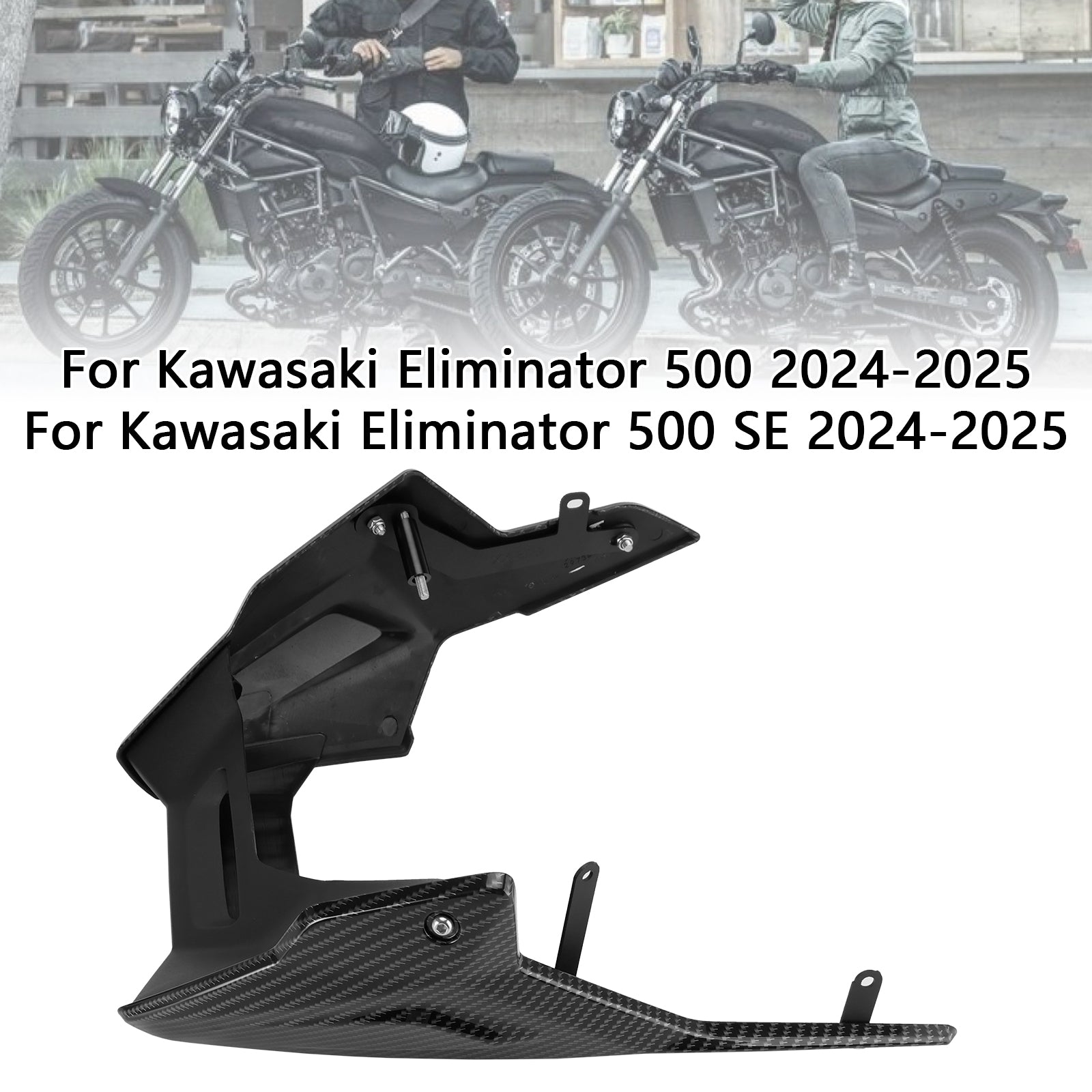 Carénages inférieurs complets pour Kawasaki Eliminator 400/450/500 2024-2025