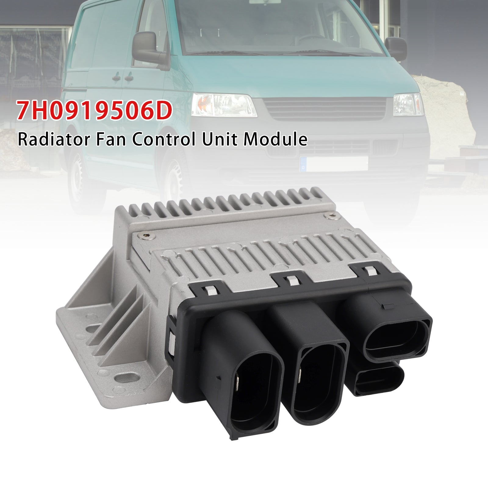 7H0919506D | Modul ventilatorja sprednjega hladilnika | VW T5 2003-2010 | Devet