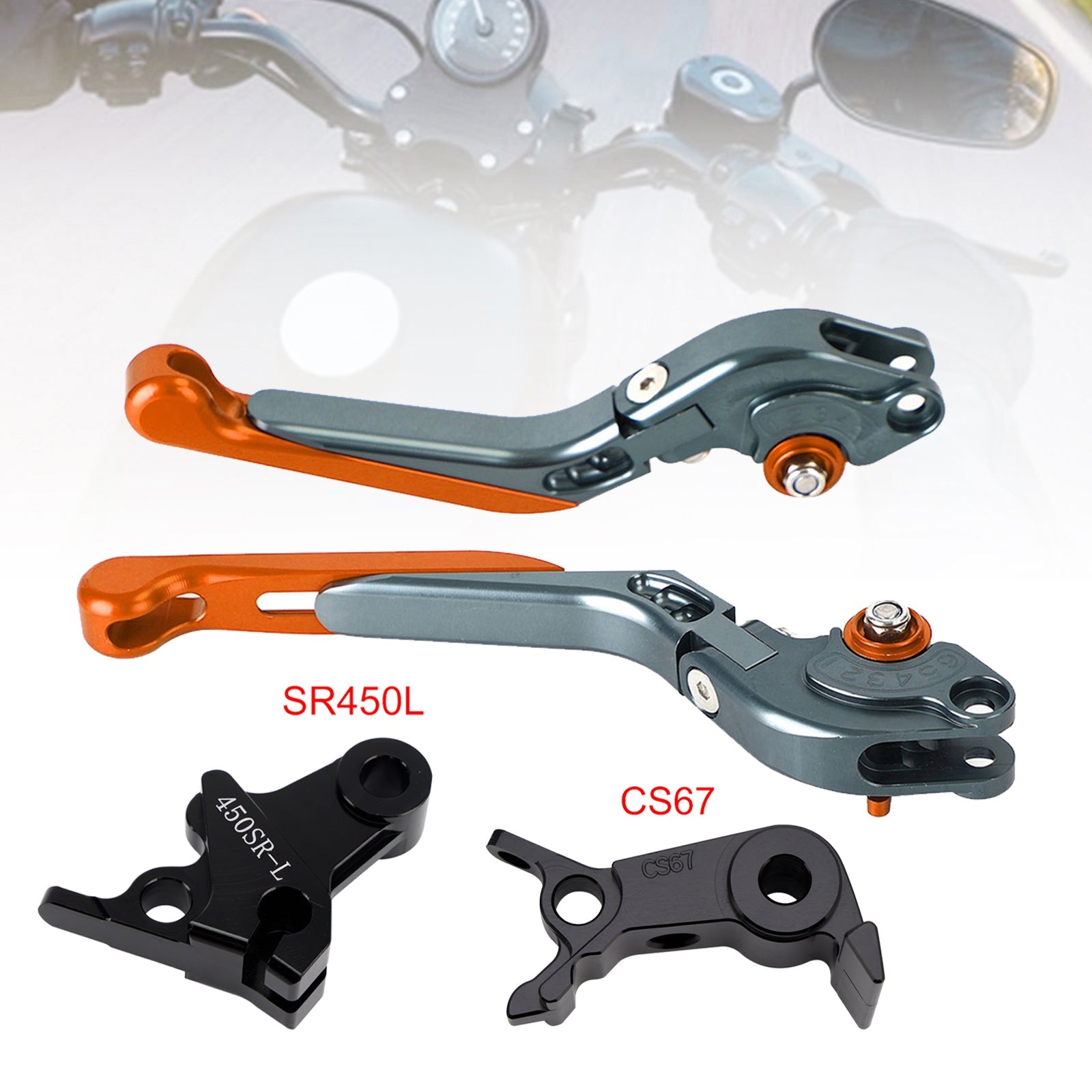 Levier de frein et d'embrayage réglable compatible avec VOGE DS900X 900DSX 2024-2026