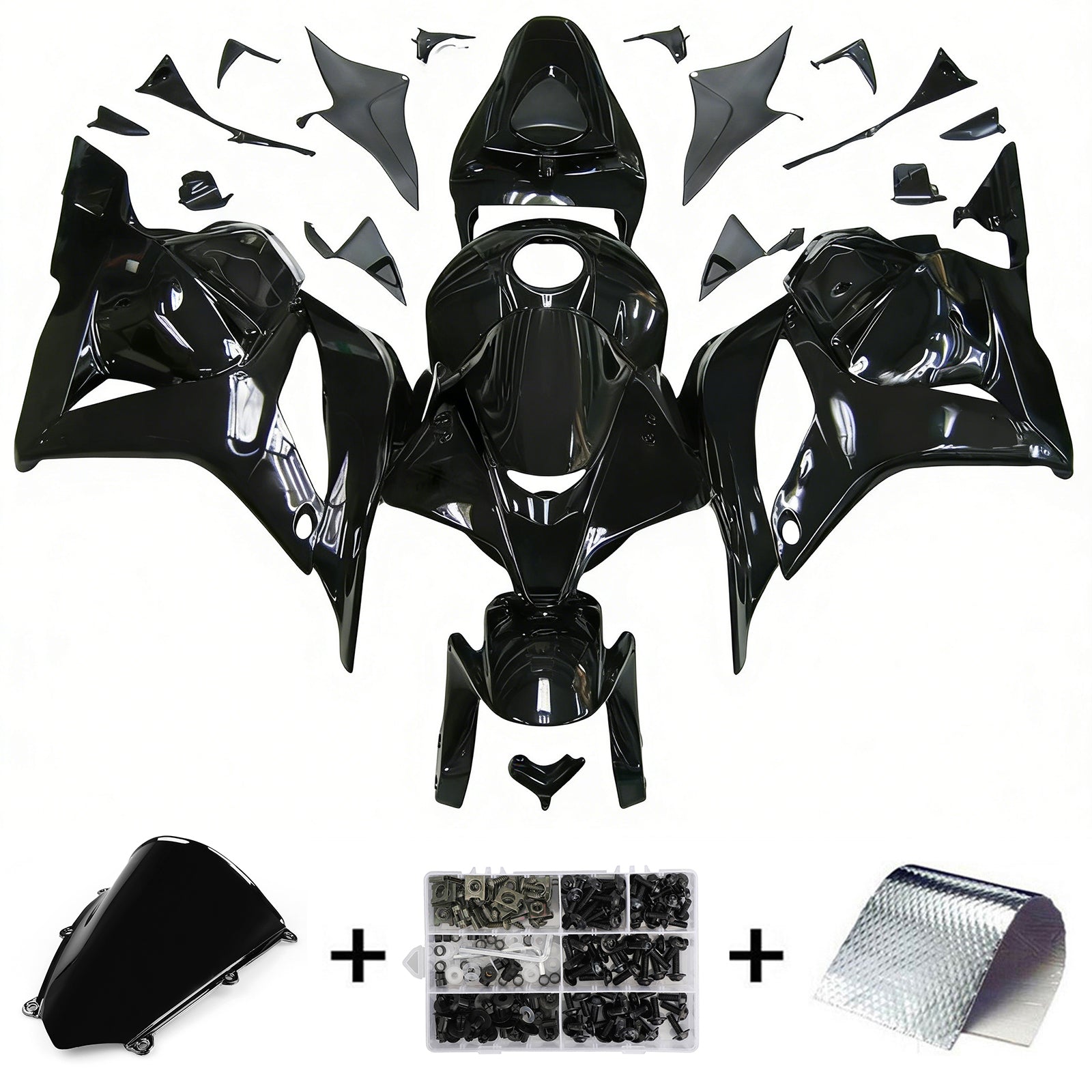 Kit carenatura iniezione plastica ABS per Honda CBR600RR 2009-2012 F5