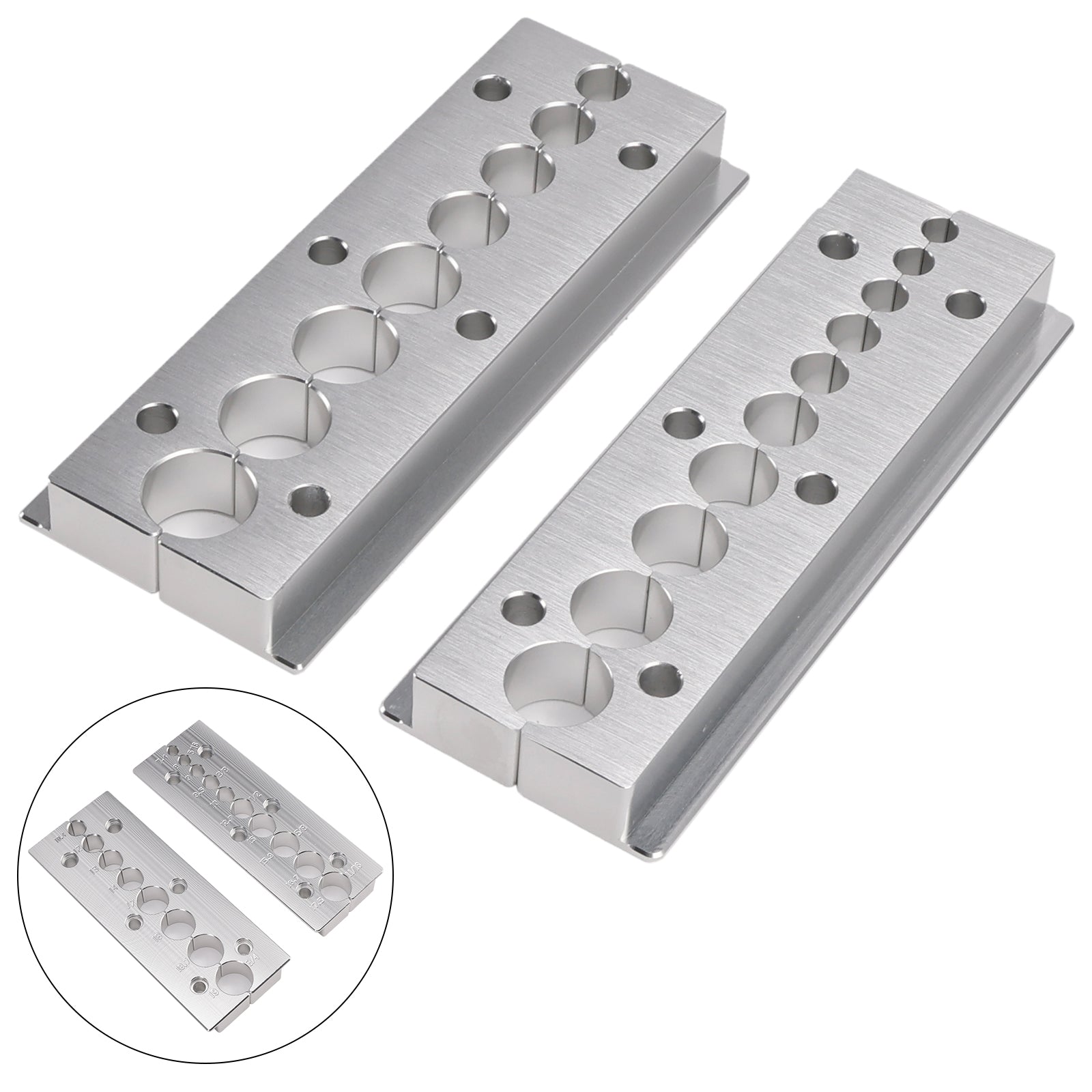 Zestaw zaciskowy'drzewo podporowe'18 Rozmiary 7,4 mm-19 mm Odbudowa/imadło prętowe dla Fox