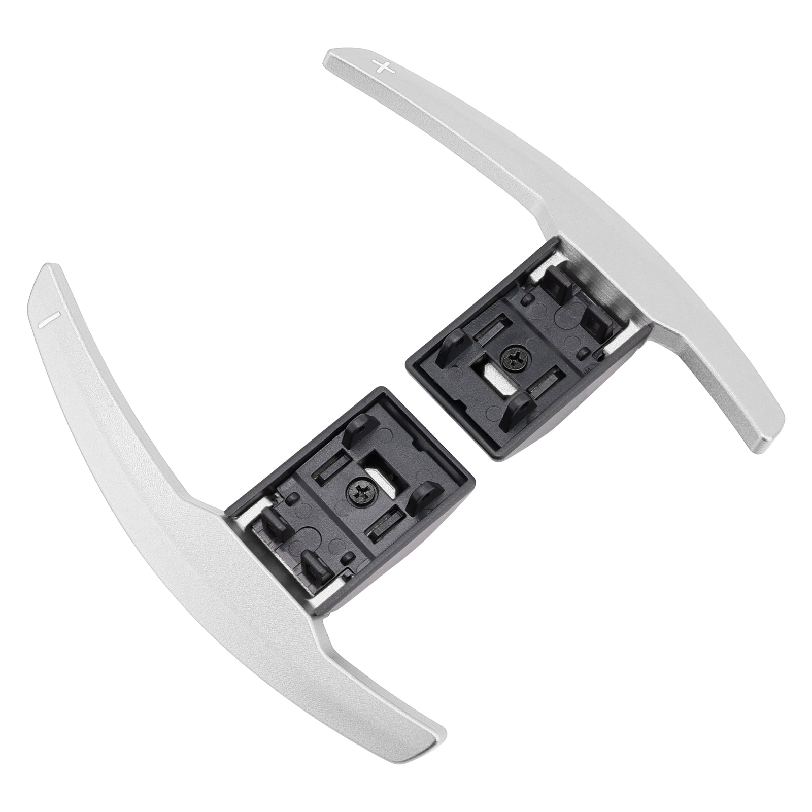 Rozszerzenie palet zmiany prędkości dla serii BMW F30 F31 F32 F10 x3 x5 srebrne aluminium