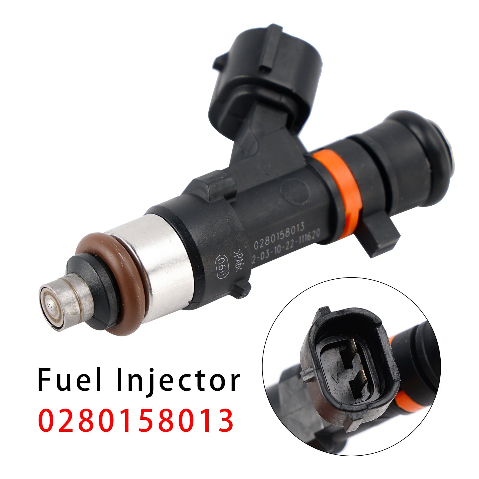 1x Inyector de combustible para Nissan Micra III (K12) NOTA (E11 NE11) 0280158013