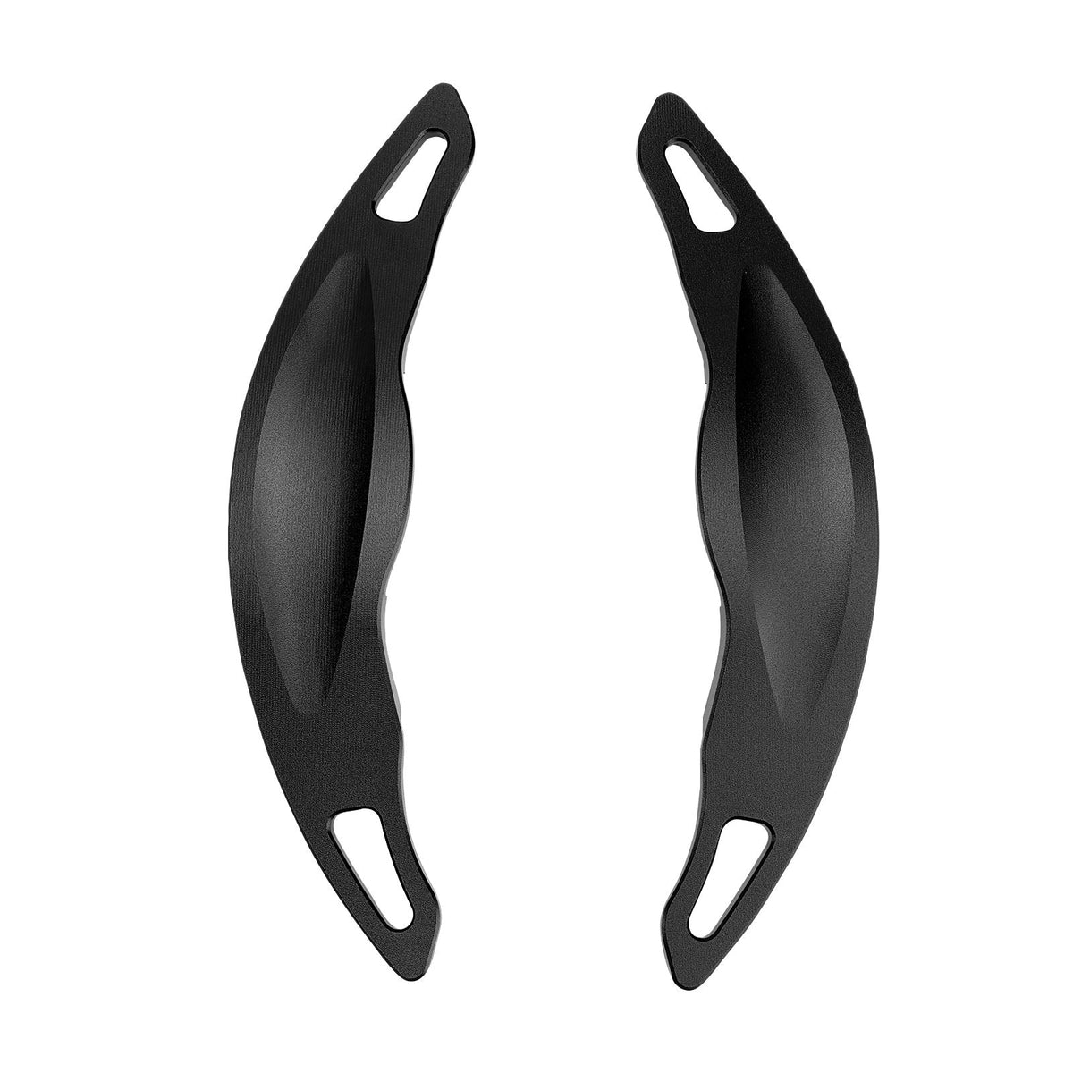 Levas de cambio de volante para Mini F54 F55 F56 F57, aluminio negro