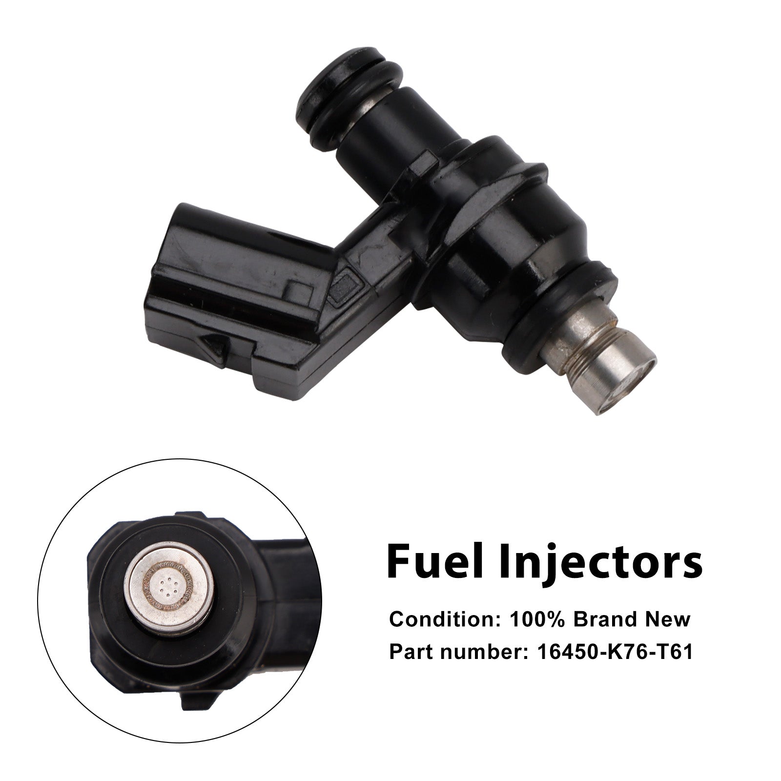 Injecteurs de carburant compatibles avec Honda Wave 110 Monkey Grom 125 Super Cub 16450-K76-T61
