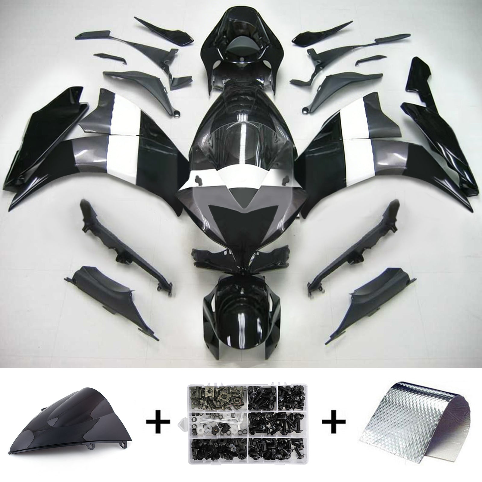 Kit de carénage injecté en plastique ABS pour Honda CBR1000RR 2012-2016