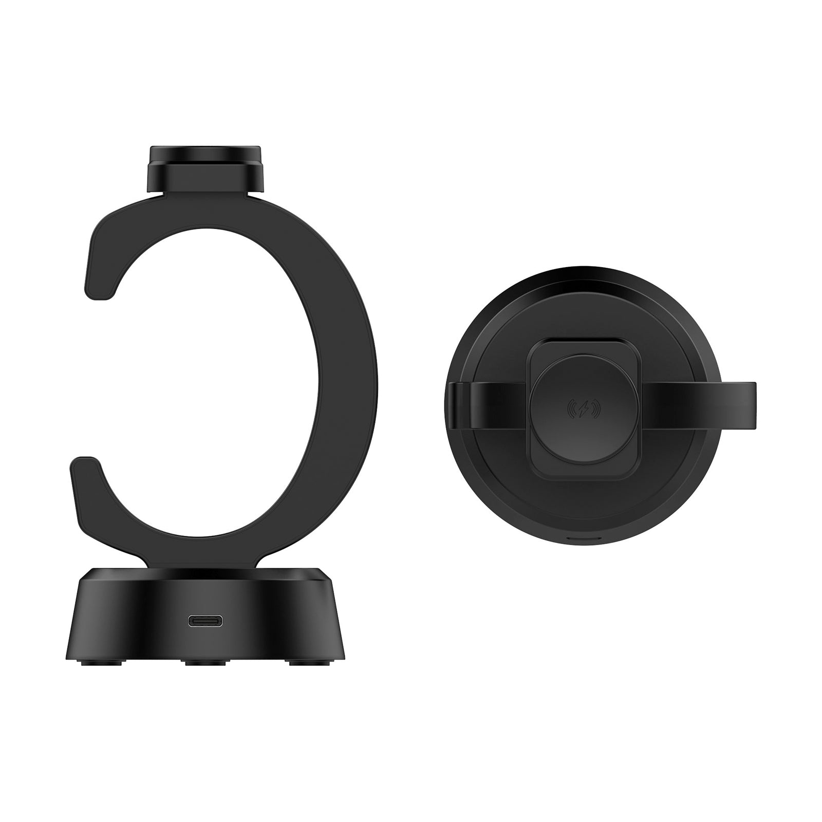 Cargador vertical en forma de C para Apple Watch y adaptador de estación de carga iWatch