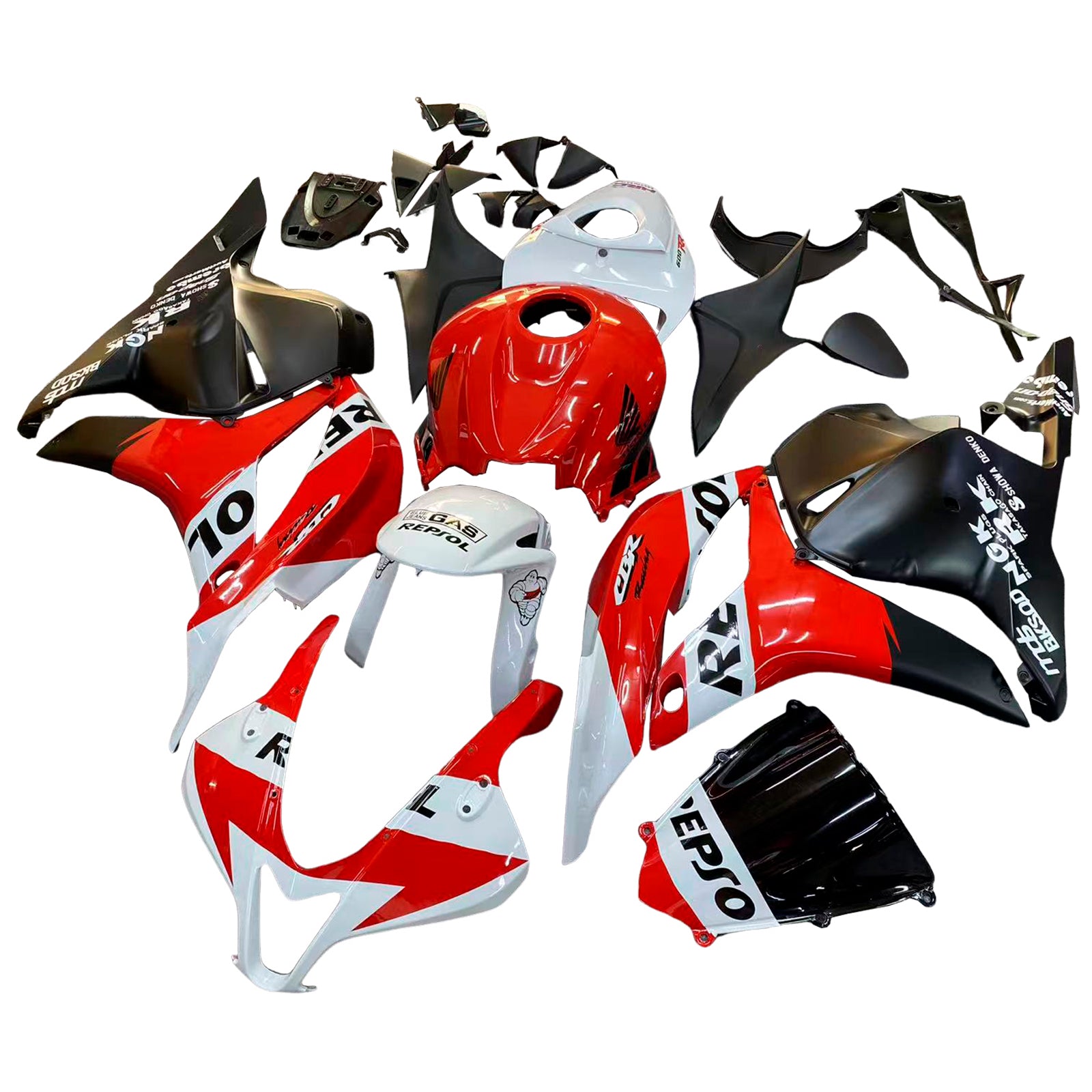 ABS Plastic Kairing Kit voor Honda CBR600R 2009-2012 F5