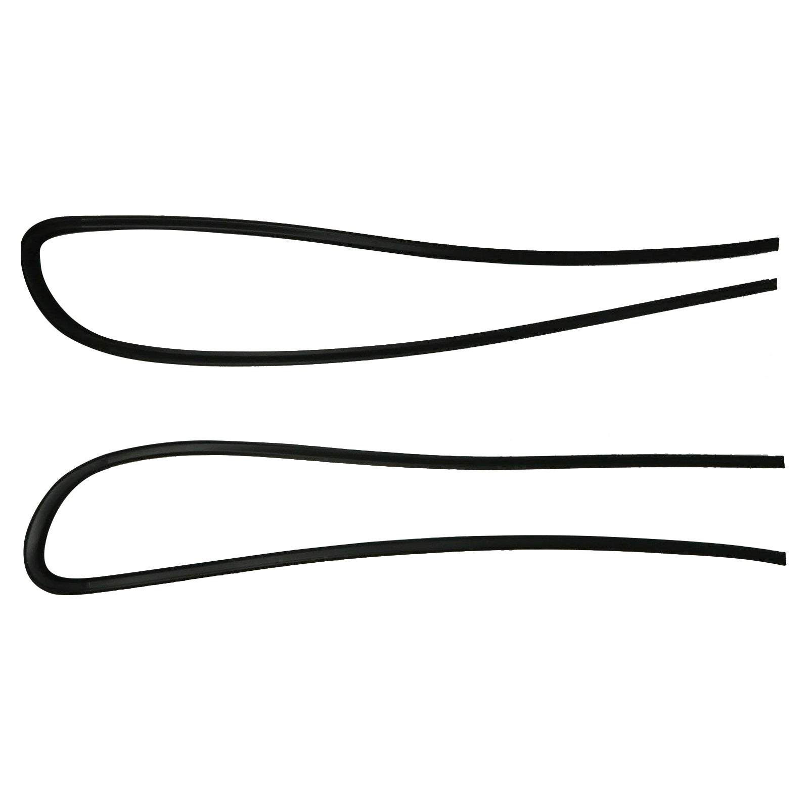 1988-1991 HONDA CR-X CRX EF8 Voorruitlijst (2 stuks) Rechts en Links 73810-SH2-003 73860SH2003