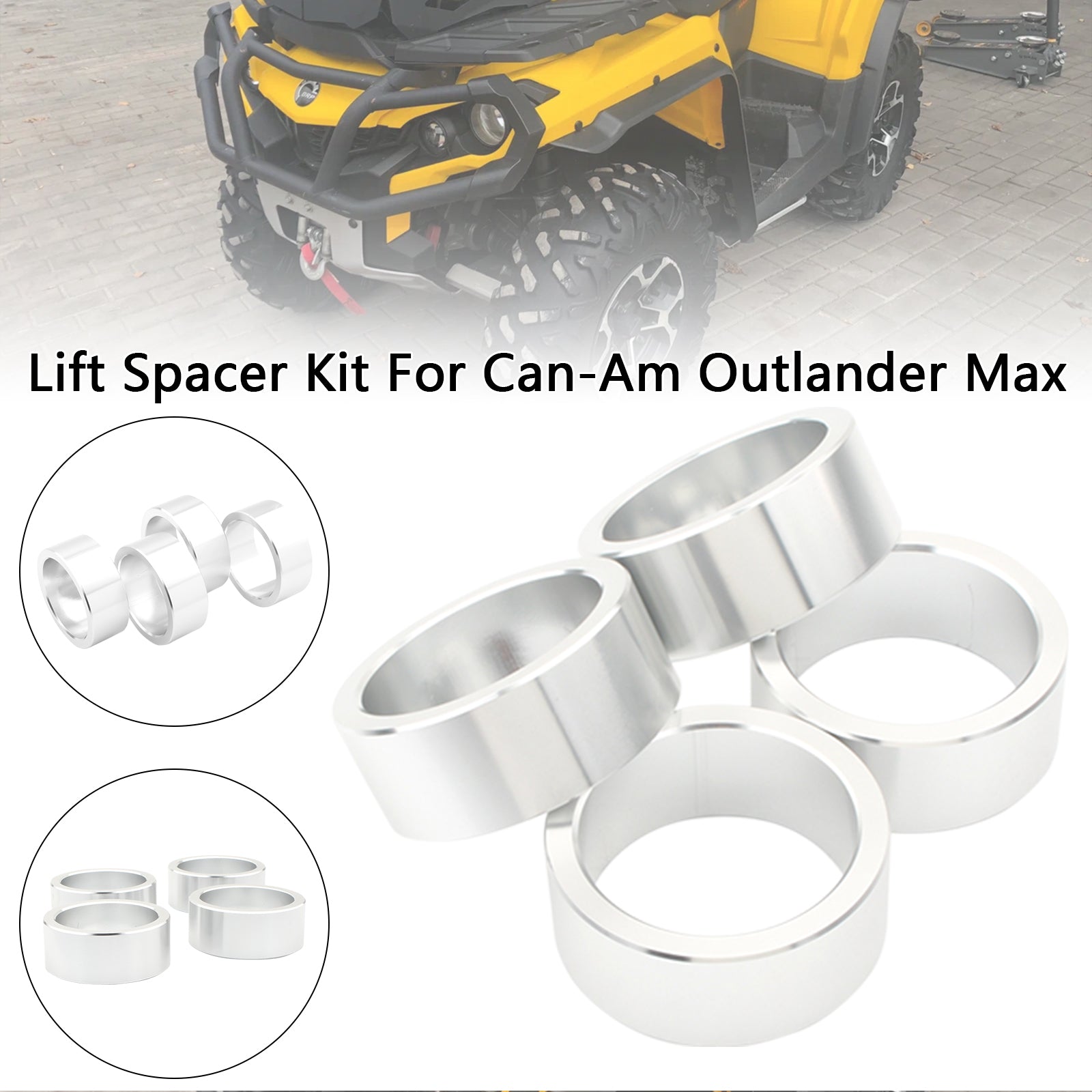 Kit d'entretoises de levage pour Can-Am Outlander Max 1000/1000R/400/500/570/650/800/850