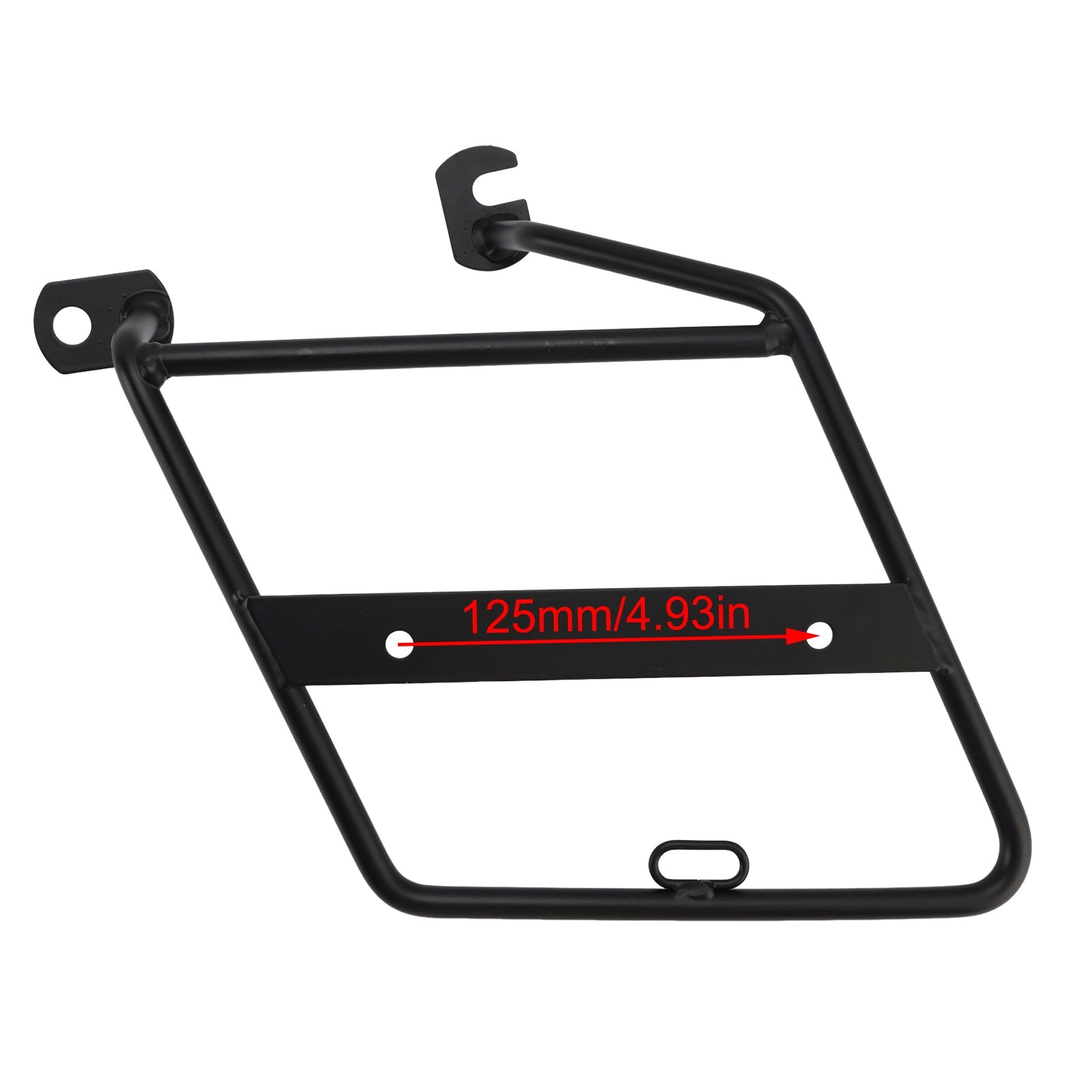 Soporte de alforjas laterales para portaequipajes Kawasaki W800 2011-2025, 24 pulgadas, lado derecho