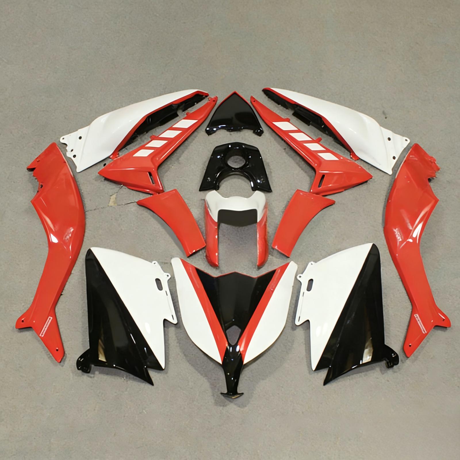 Kit de carénage en plastique injecté compatible avec Yamaha T-Max TMAX530 2012-2014