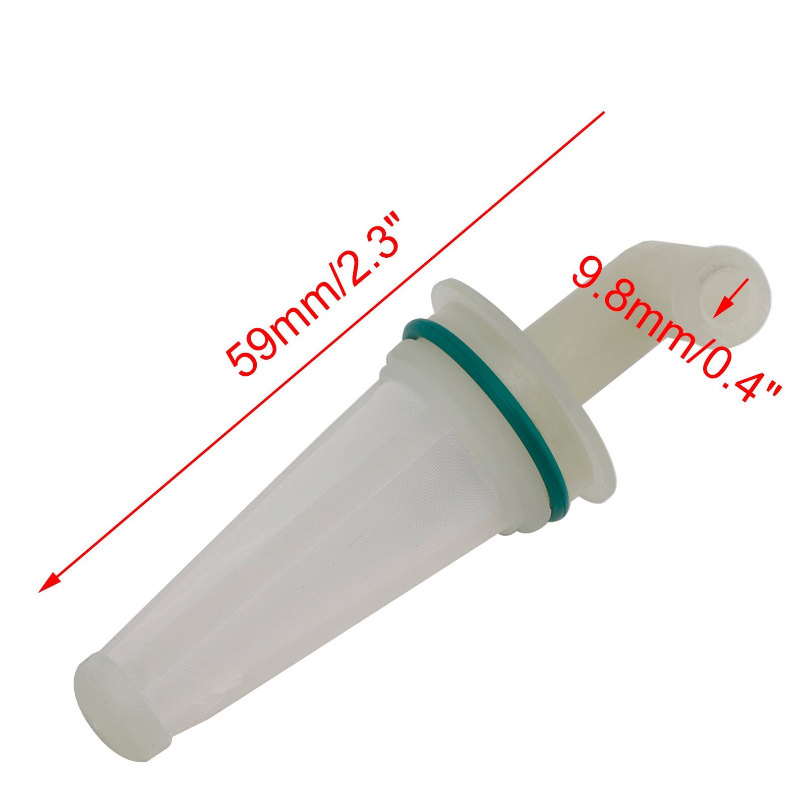 Filtro carburante per motore fuoribordo Johnson Evinrude 25 HP, 40 HP, 55 HP, 100 HP, 1983-1986, 0433190