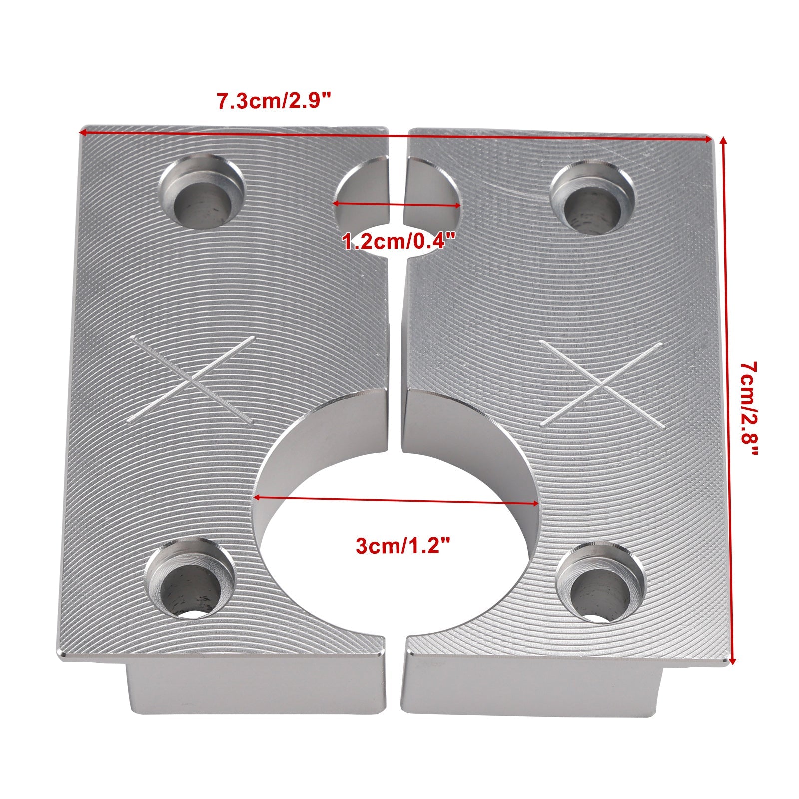 Cuerpo del tanque y abrazadera de manguera'árbol 803-00-208 para la reconstrucción del&Amortiguador Fox Float X