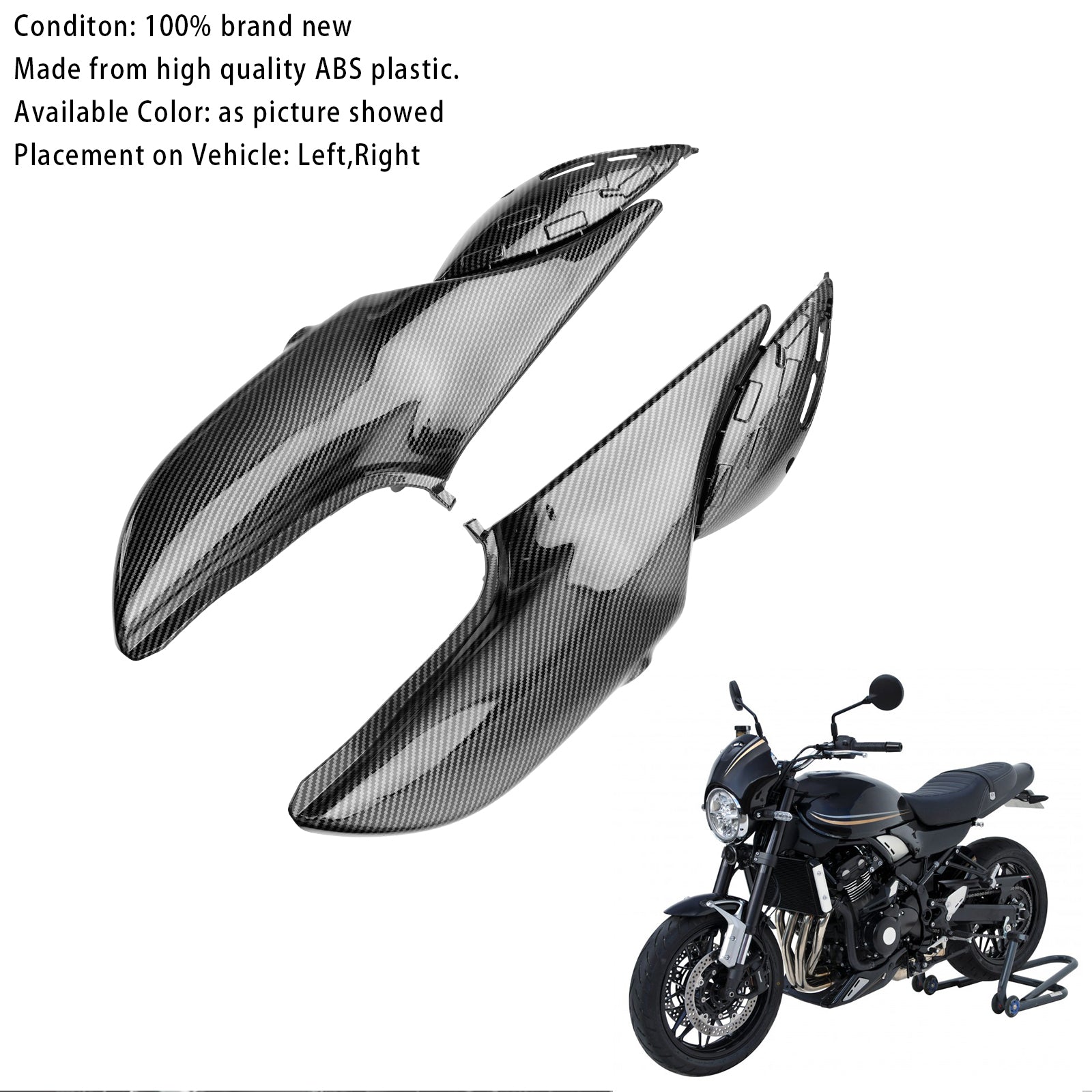Zaščita stranske in plačne okvirne plošče za Kawasaki Z900RS 2018-2024