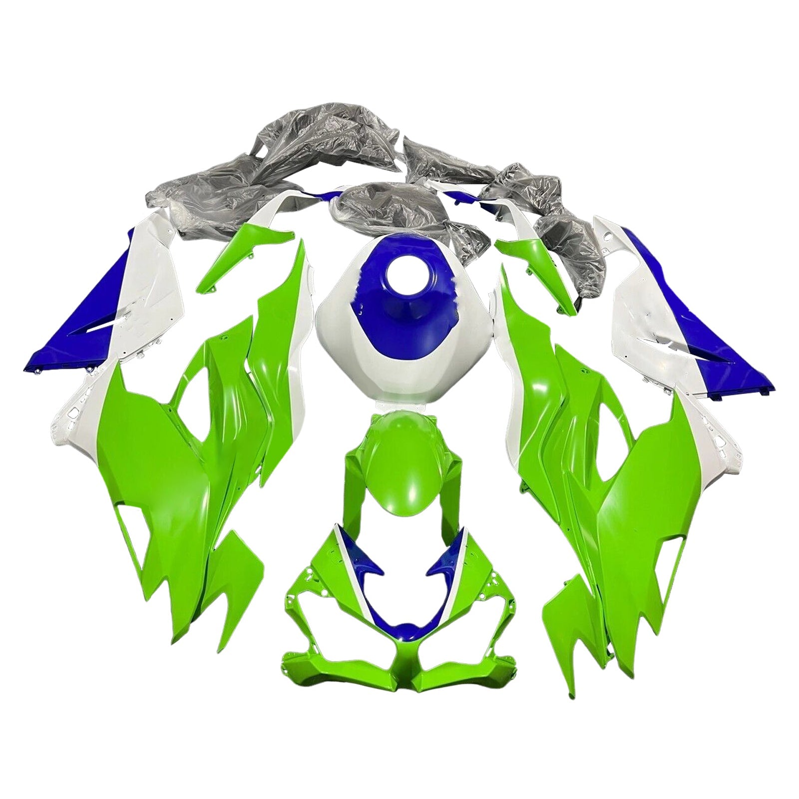 Injectiekuipset Kawasaki ZX6R 2019-2023 ABS kunststof carrosserie