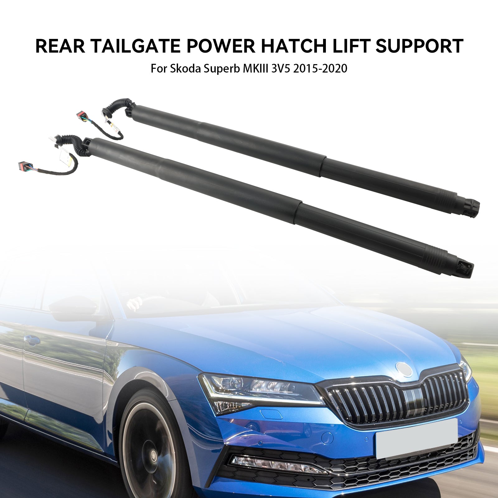 2PCS Electric Tailgate Gas Struts 3V9827851B Pour Skoda Superb III 3V5 3V9827852B