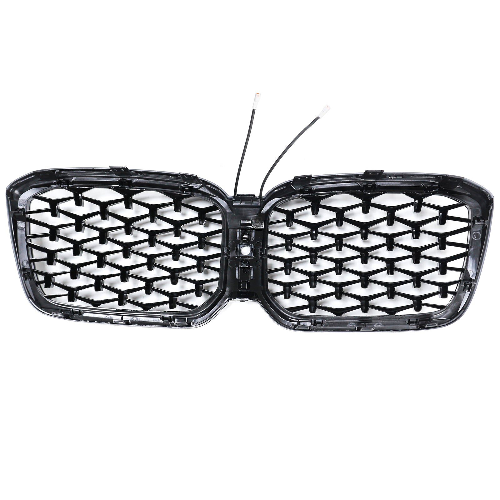 Grille de pare-chocs avant noire brillante diamantée pour BMW X3 G01 X4 G02 2022-2025