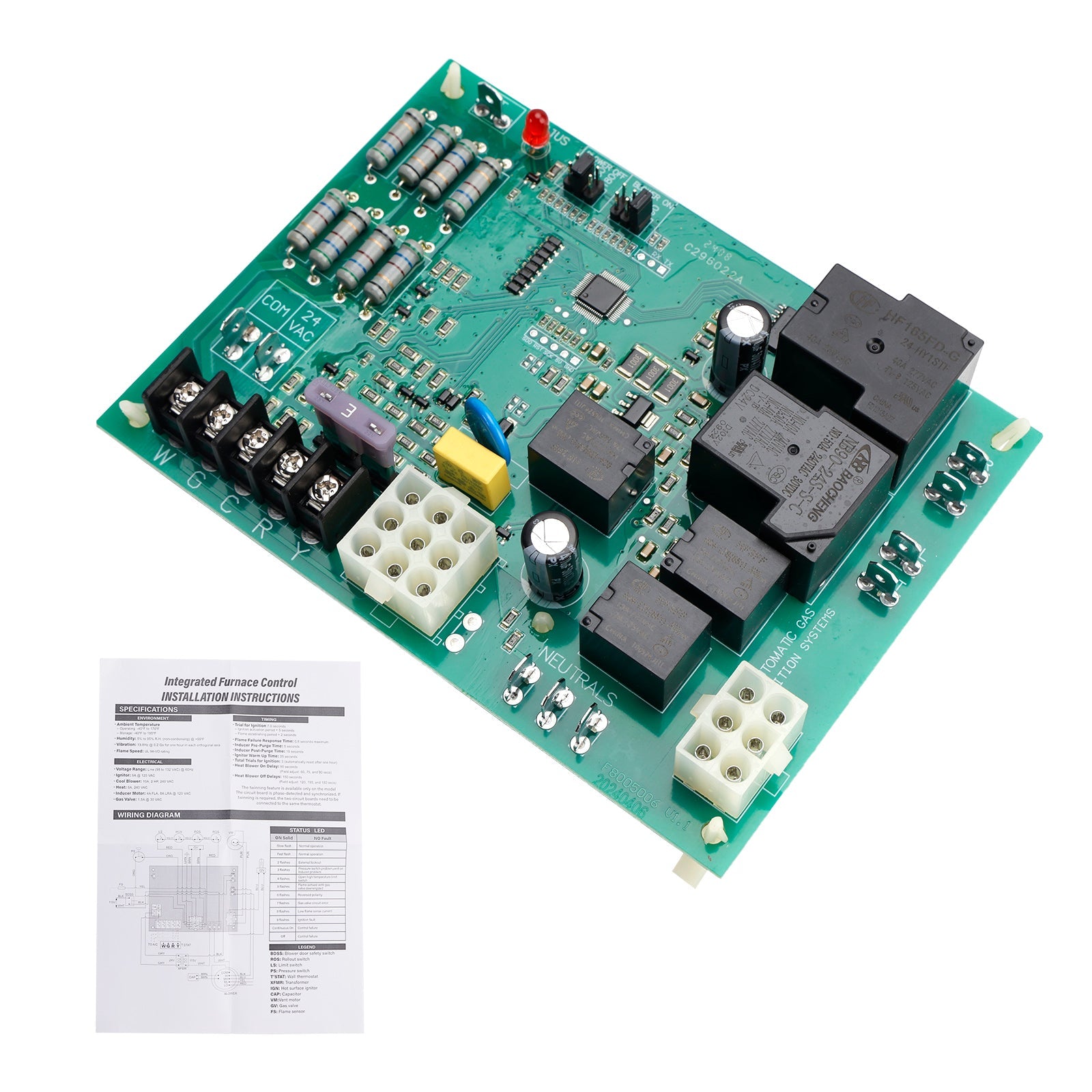 ICM280 -uunin ohjauskortti Goodman B1809906 B180908 -ohjauskortille