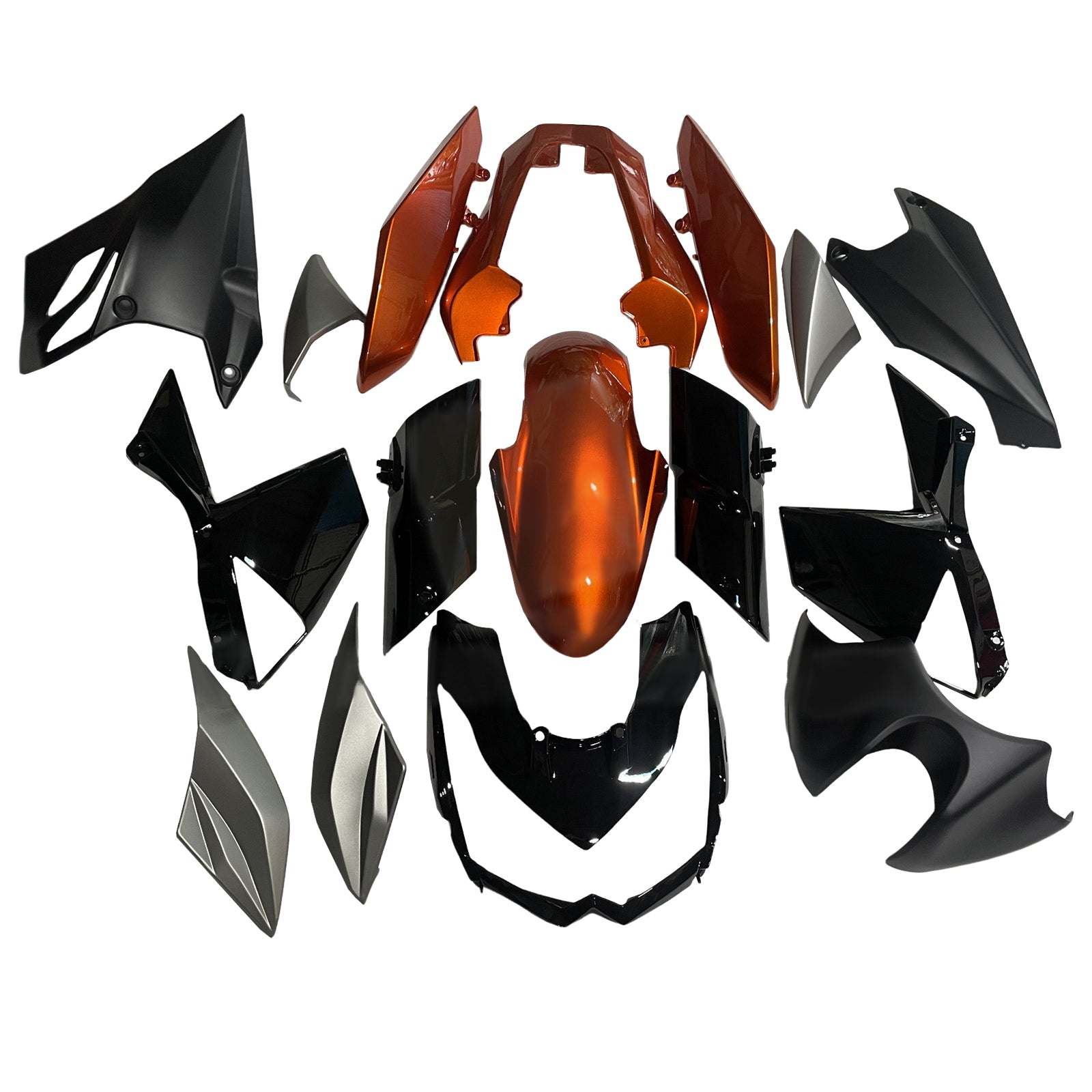 Kit de carénage par injection, carrosserie en plastique ABS pour Kawasaki Z1000 2010-2013