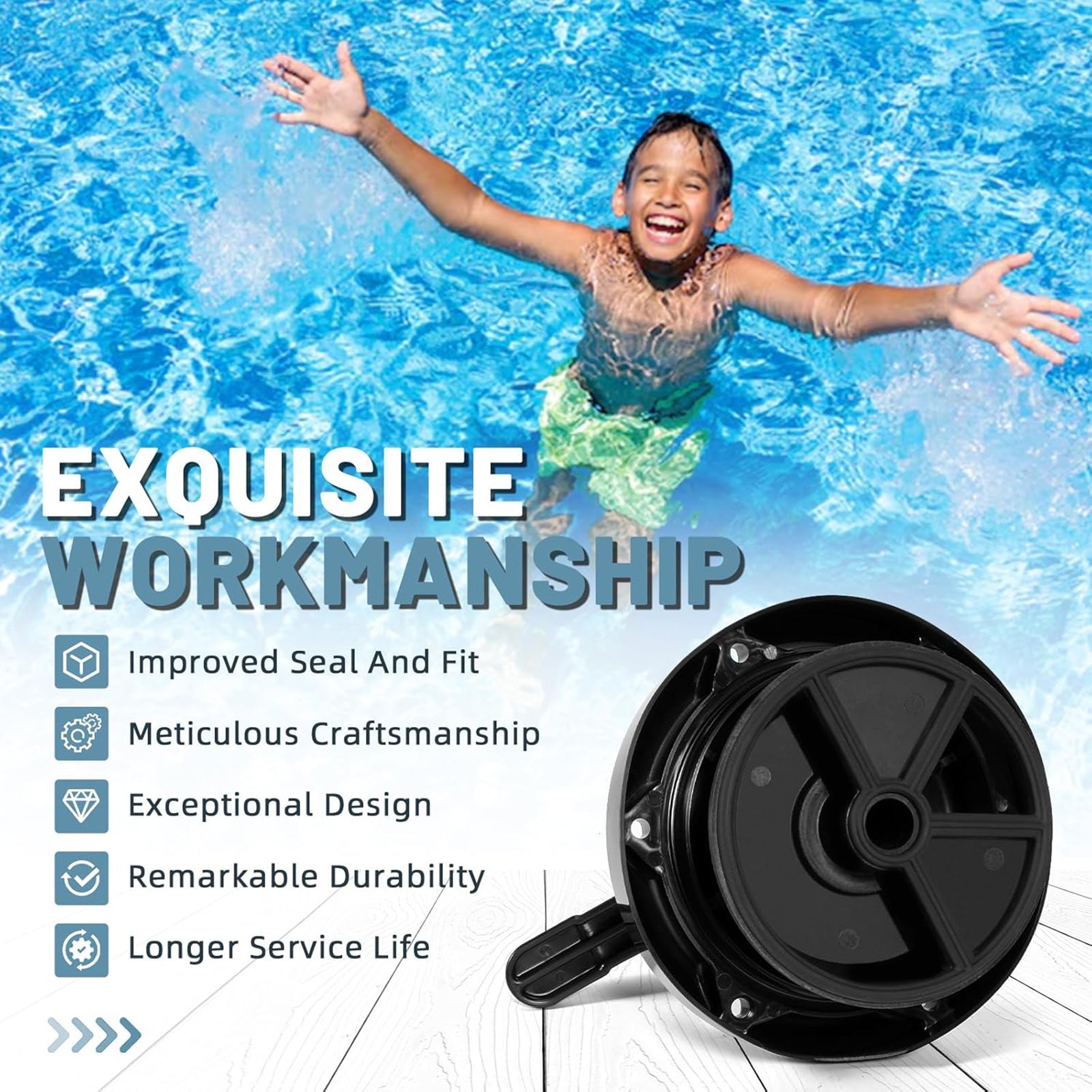 Več športni ventil Top 600-9600B za brusilni peščeni filtri