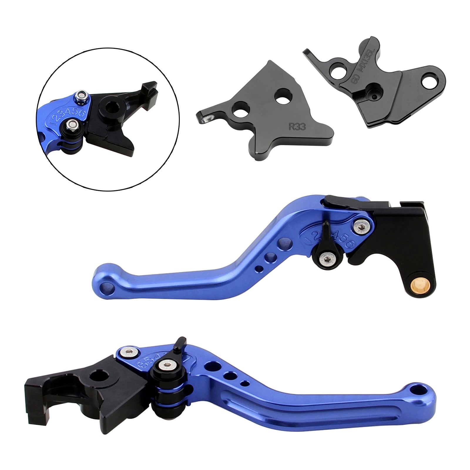 Ročica kratke zavore in sklopke za Yamaha YBR125 2005–2014