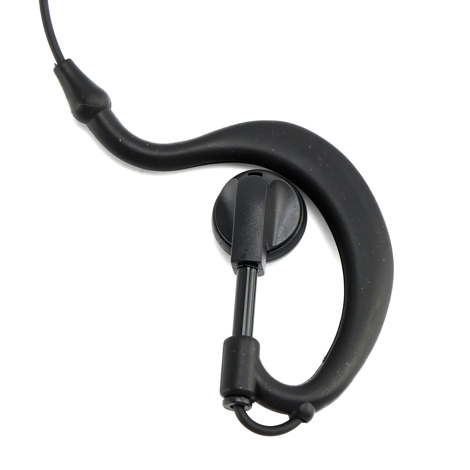 Casque d'écouteurs intra-auriculaires incurvés ICOM F1000-011 pour ICOM A16 IC-F3230 F4230D F1100 F2100D