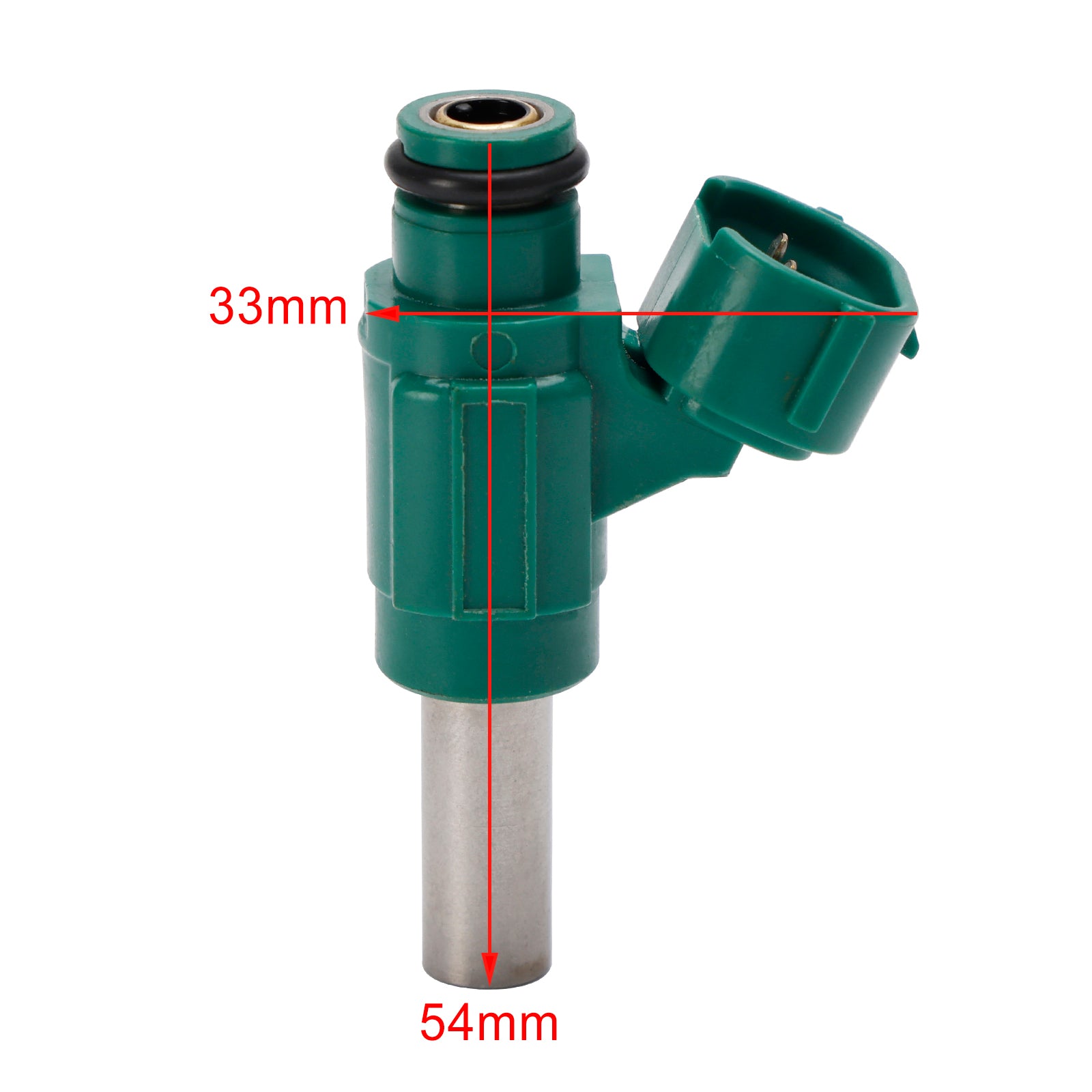 EAT803 Iniettore di carburante a 4 pezzi, compatibile con Kawasaki Ninja ZX10R ZX1000 2011-2017 (riferimento 49033-0027)