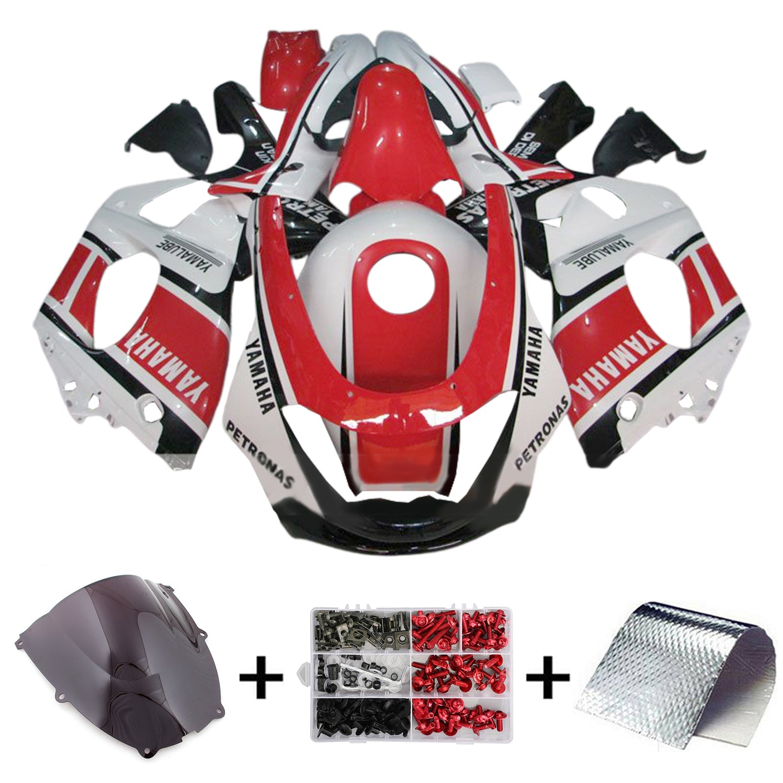 1996-2007 Yamaha YZF 600R Thundercat injectiekuipset ABS kunststof carrosserie