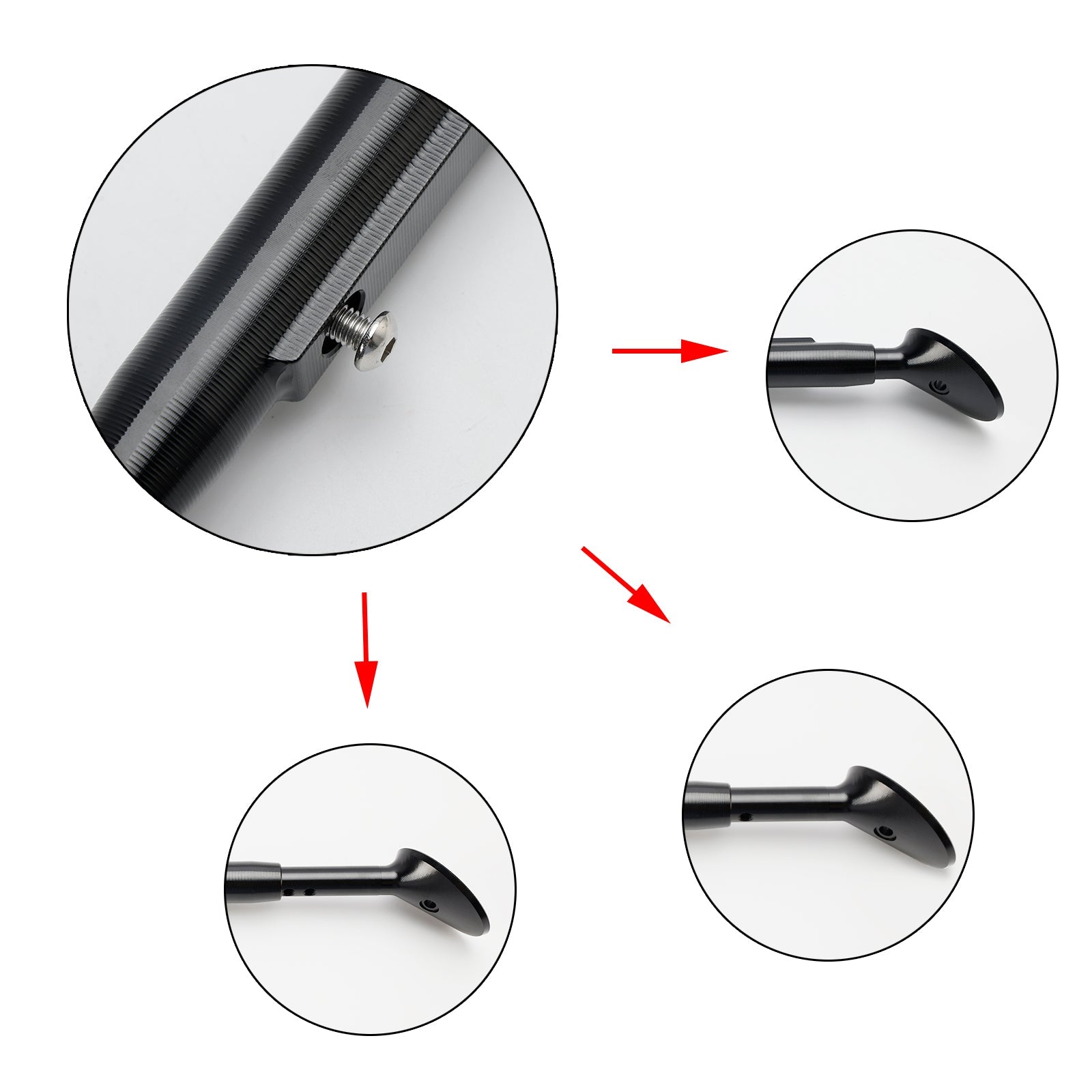 Nastavljivo stransko stojalo za Kawasaki ZX-4R ZX-4RR 2023-2024