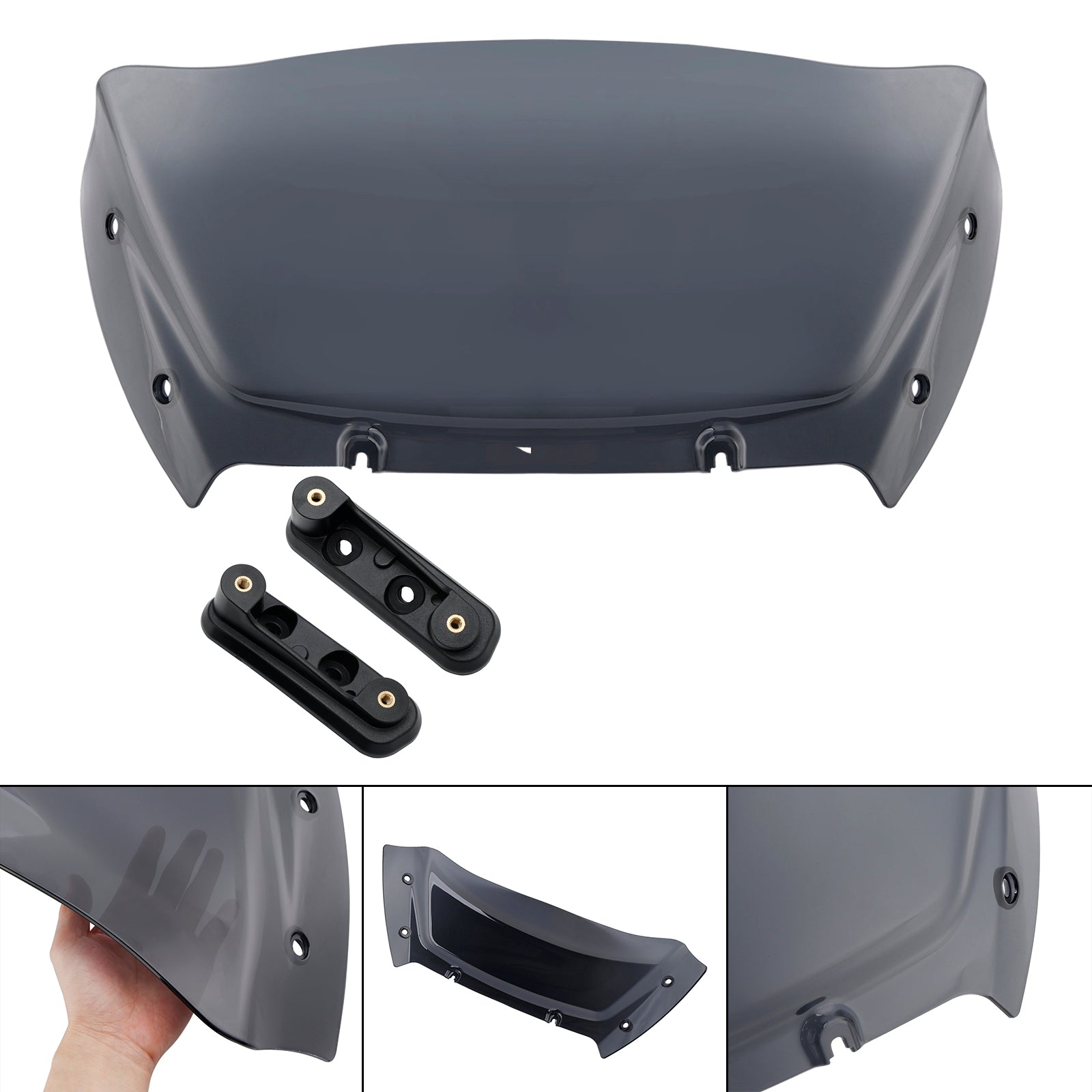 Parabrisas 9"" con soporte para Touring Street Glide CVO 117 121 2023-2024