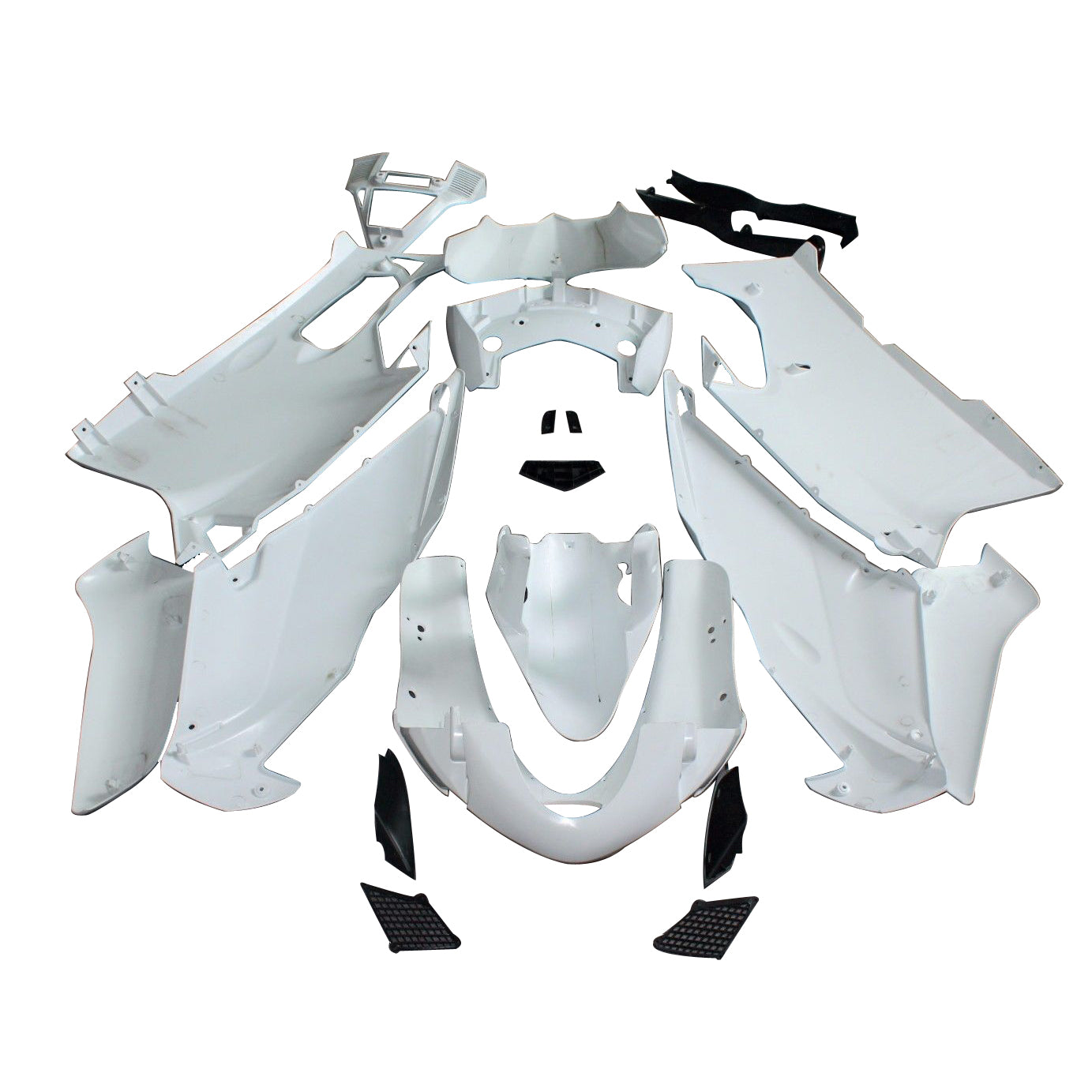 2003-2004 Ducati 999/749 maalaamaton ABS-korin suojapinnan ruiskuvalu