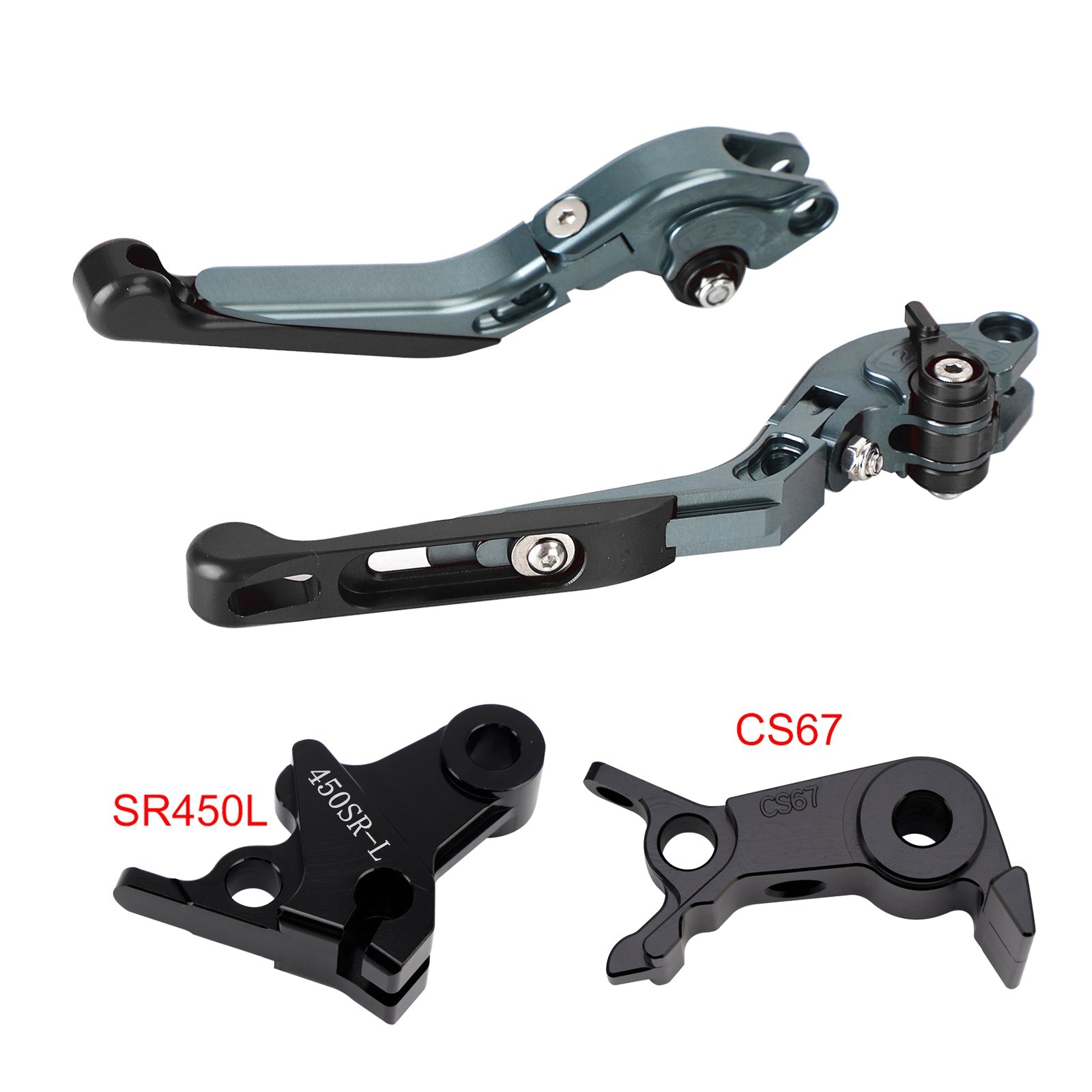 Levier de frein et d'embrayage réglable compatible avec VOGE DS900X 900DSX 2024-2026