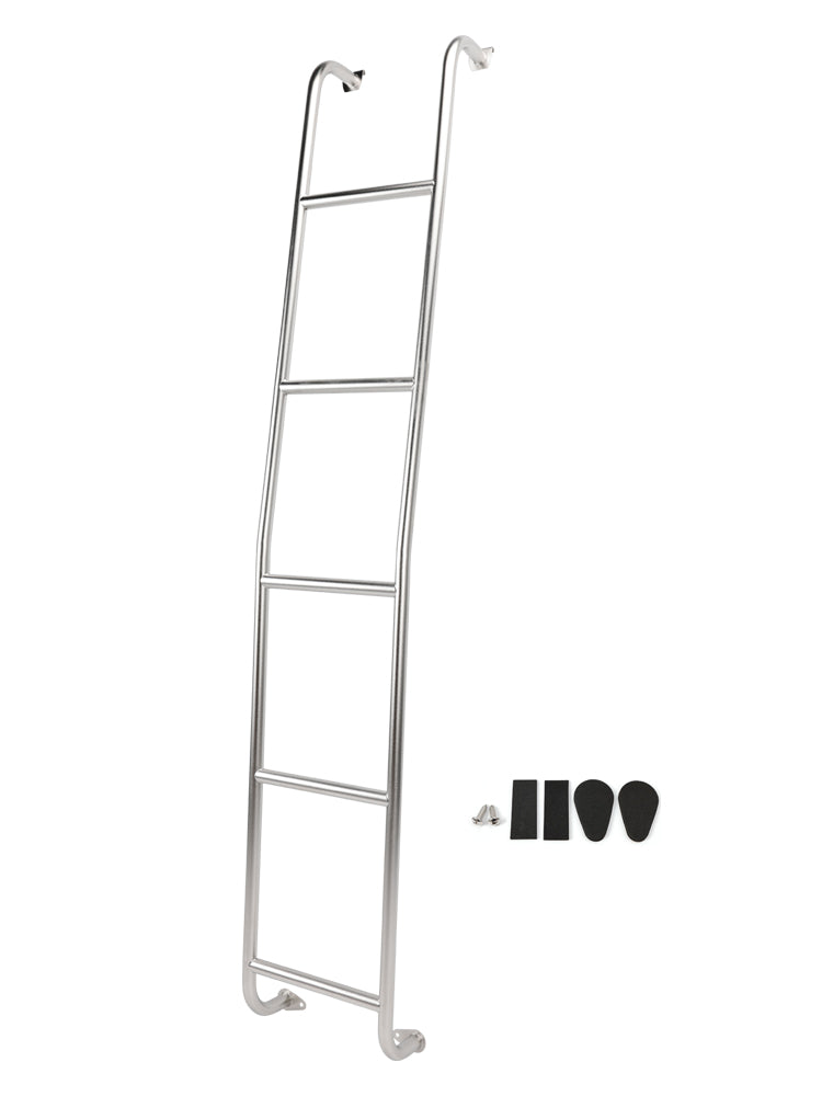 Scala per furgone con tetto alto in acciaio inossidabile a 5 gradini per Ford Transit (2014-2025) A093TL