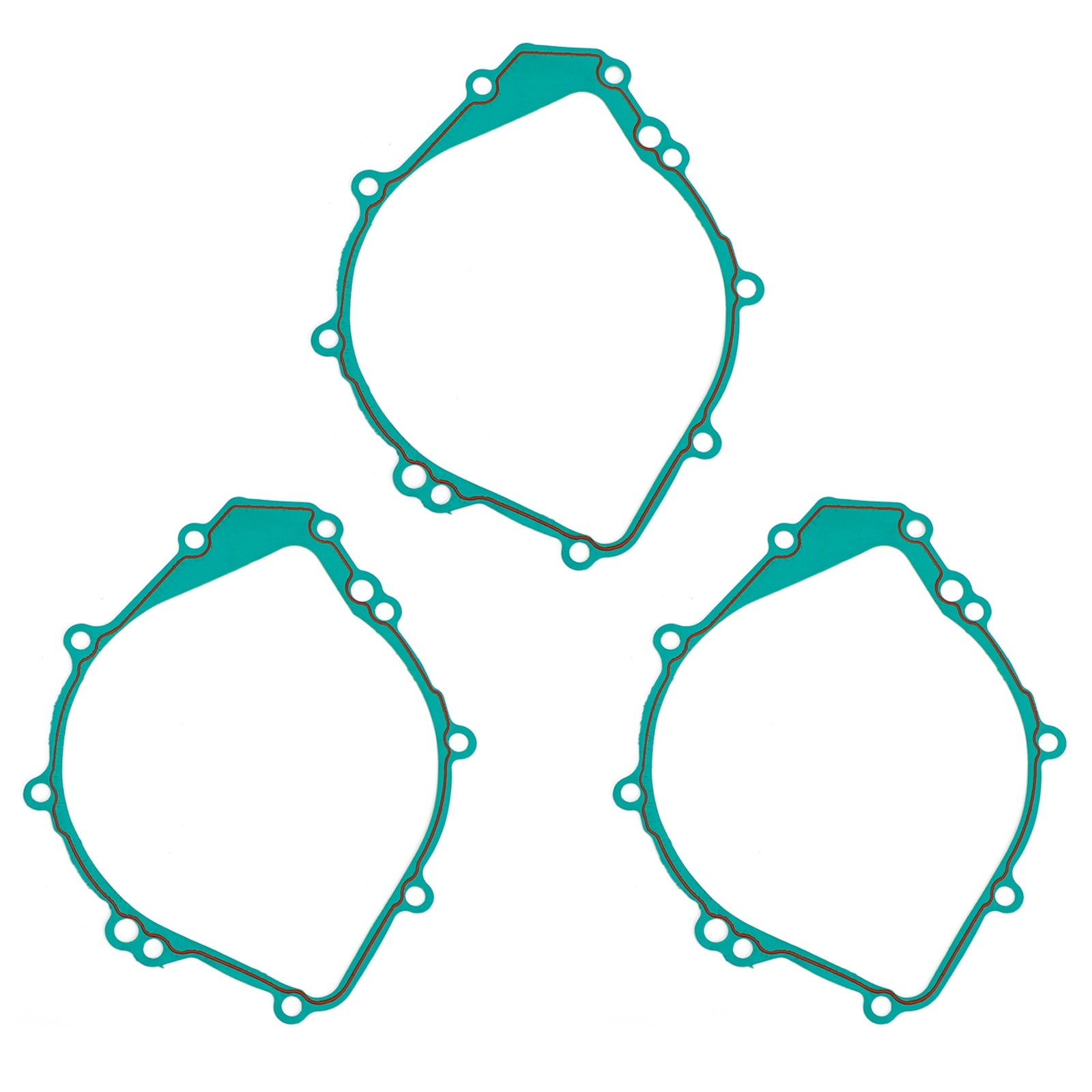 3x Guarnizione carter alternatore motore per Yamaha FZS 1000 Fazer 01-05 YZF-R1 98-03