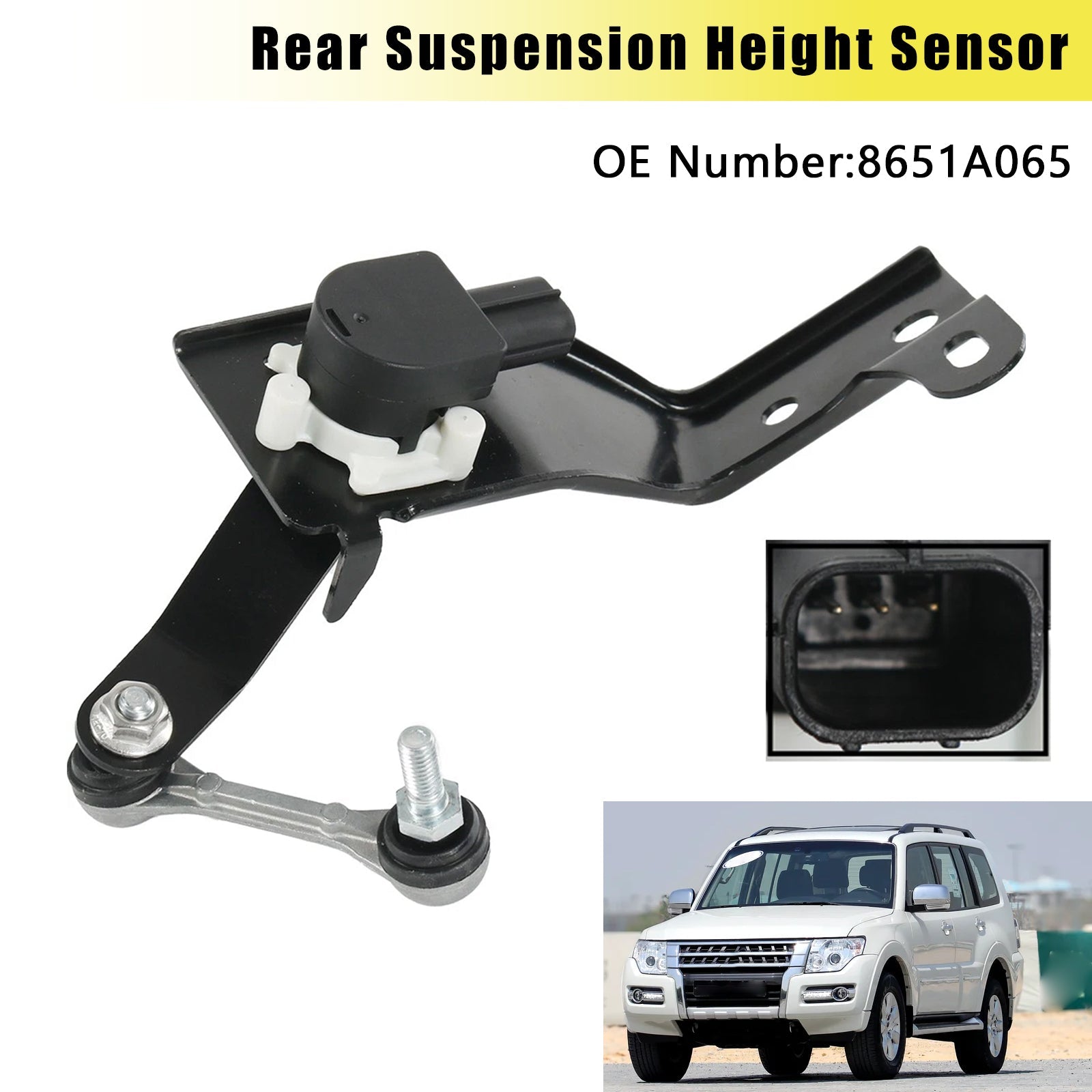 Capteur de hauteur de suspension arrière 8651A065 pour Mitsubishi Pajero Shogun MK4 2006-2022