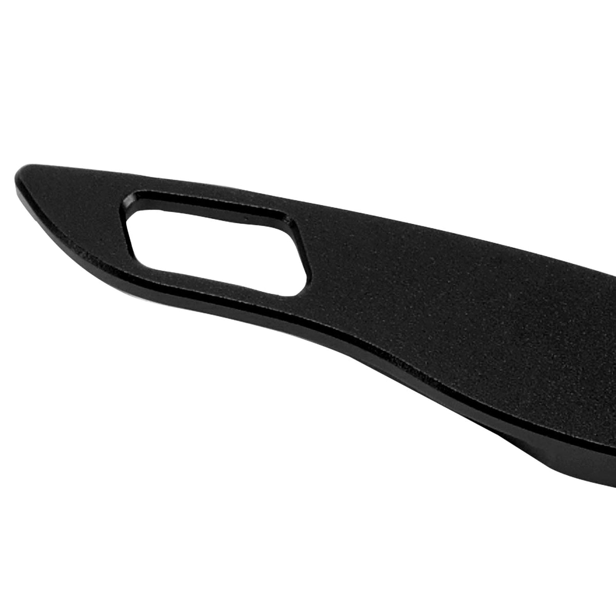 Palettes de changement de vitesse au volant pour Mitsubishi ASX 2013-2015, en aluminium noir