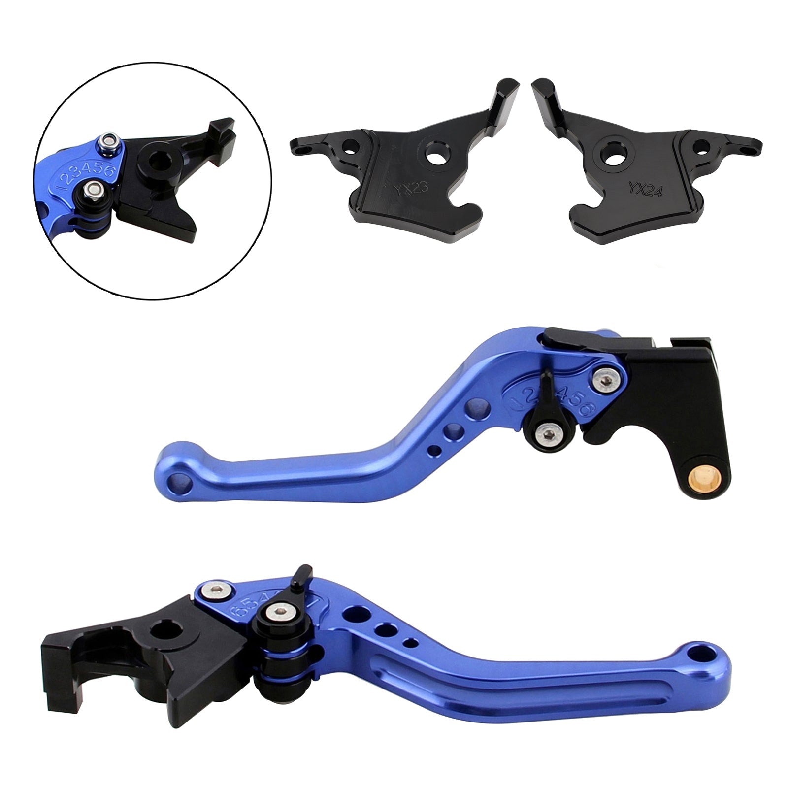 Levier de frein et d'embrayage court neuf pour YAMAHA XMAX 300 (2023-2025)