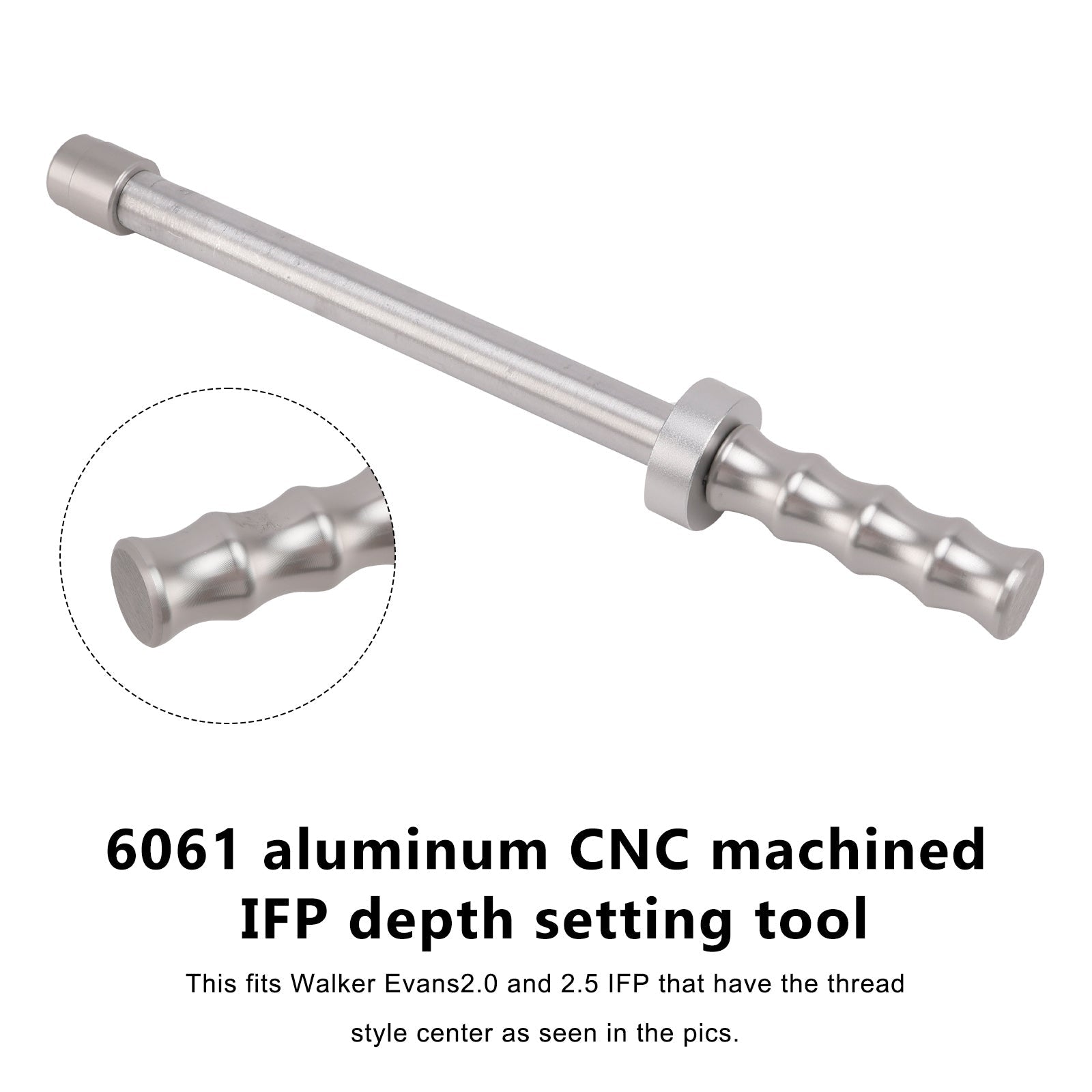 Outil d'installation/retrait réglable IFP de 8 pouces - Réglage de la profondeur d'amortisseur pour Walker Evans