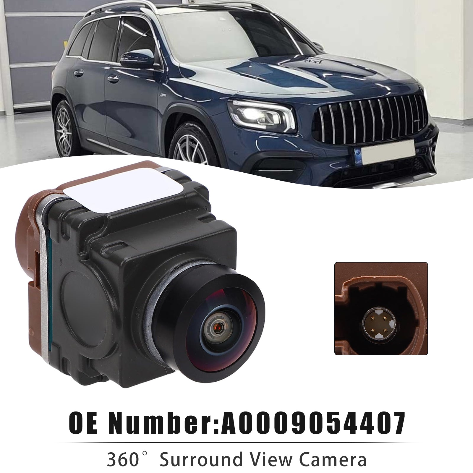 Mercedes-Benz GLC X253 350 E 4matic 1991 cm³, 155 kW, 211 ch, caméra de vision panoramique à 360° (A0009054407) - Janvier 2016 - Avril 2019