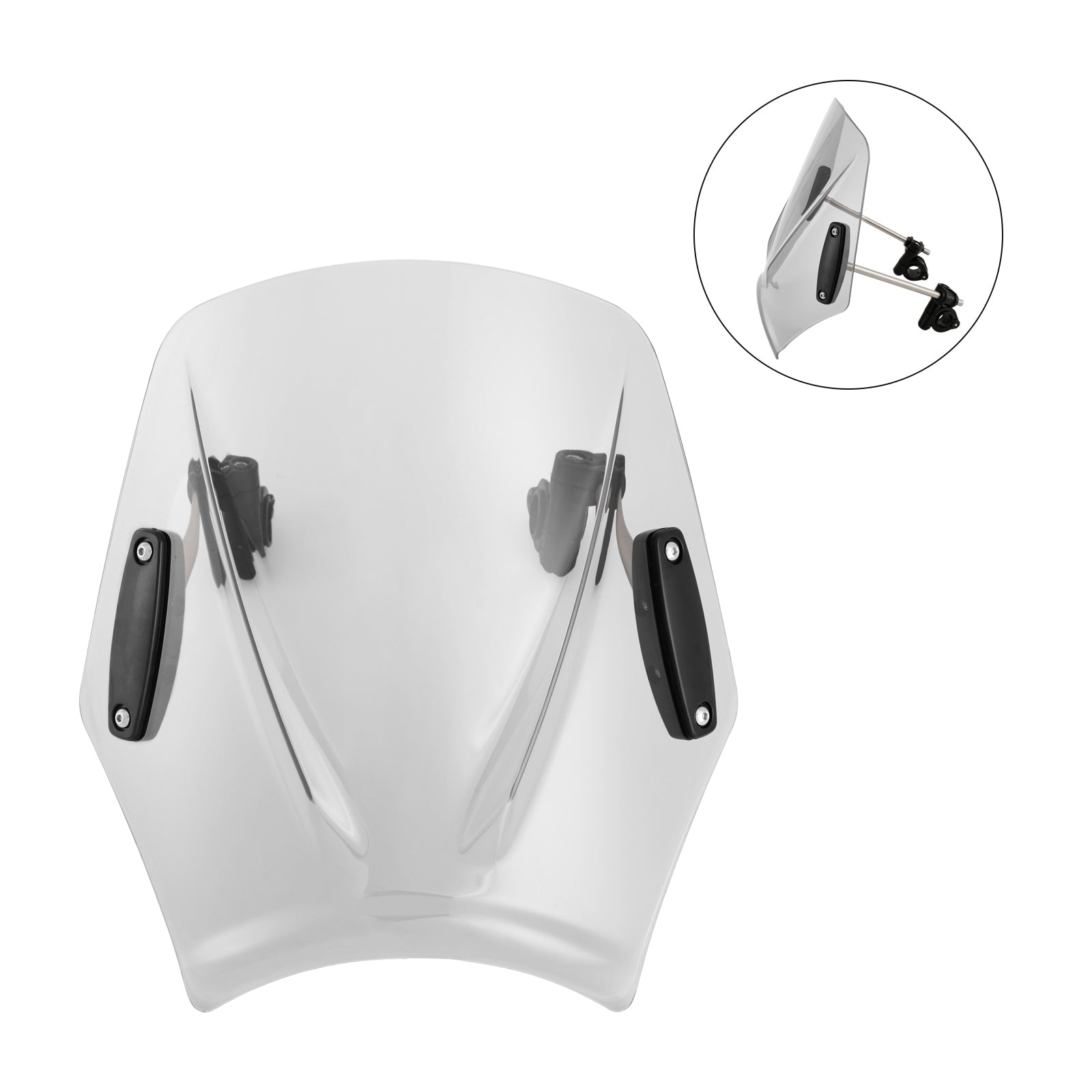 Moto con manubrio 22 mm/7/8 "Vidone del parabrezza universale