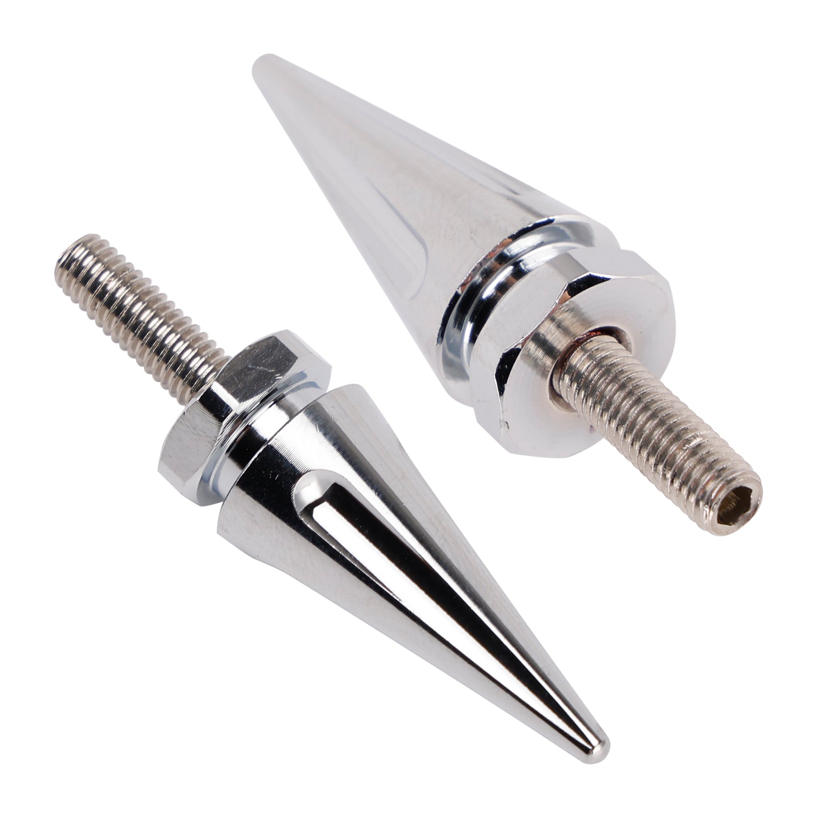 Pernos de carenado de parabrisas con punta plateada, 4 Uds., para Touring Road Glide FLTR 2015 - 2025