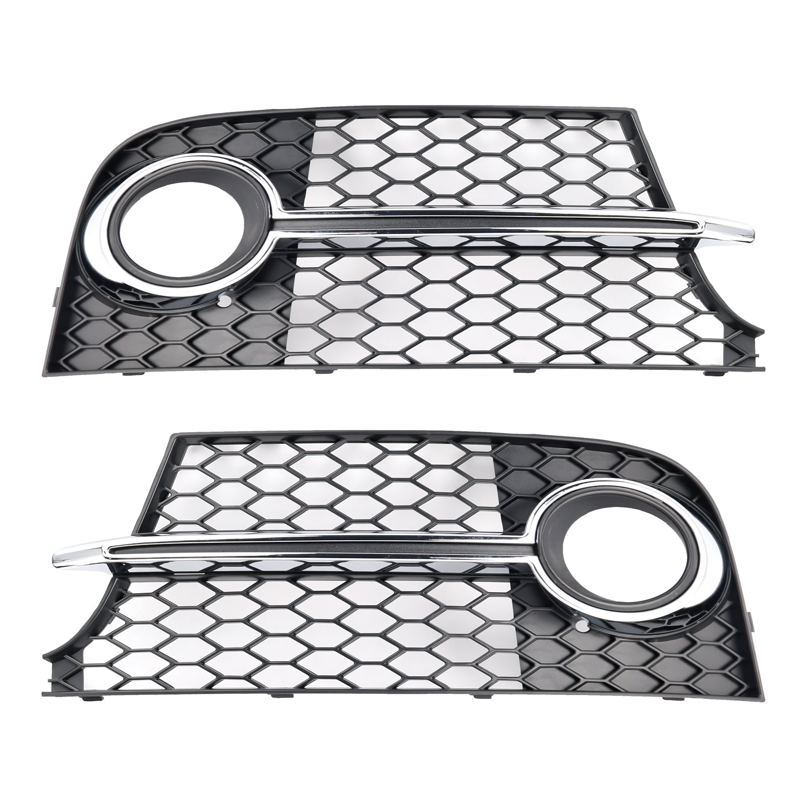 Chrome Fog Lightning Grid voor Bumper Audi TT MK2 S-Line TTS 2011-2014