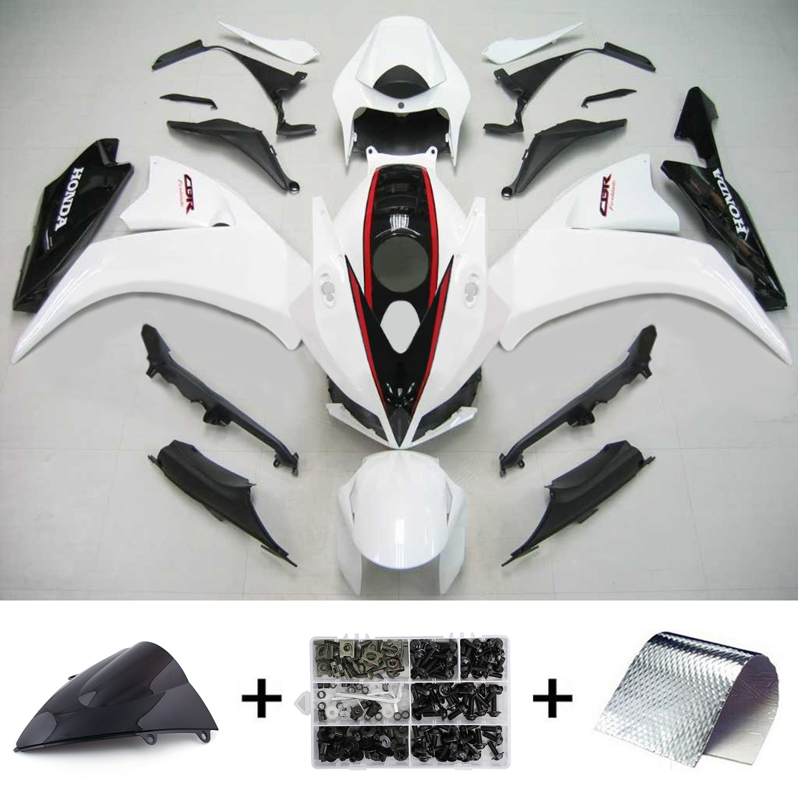 Injectiekuipset carrosserie kunststof ABS voor Honda CBR1000RR 2012-2016