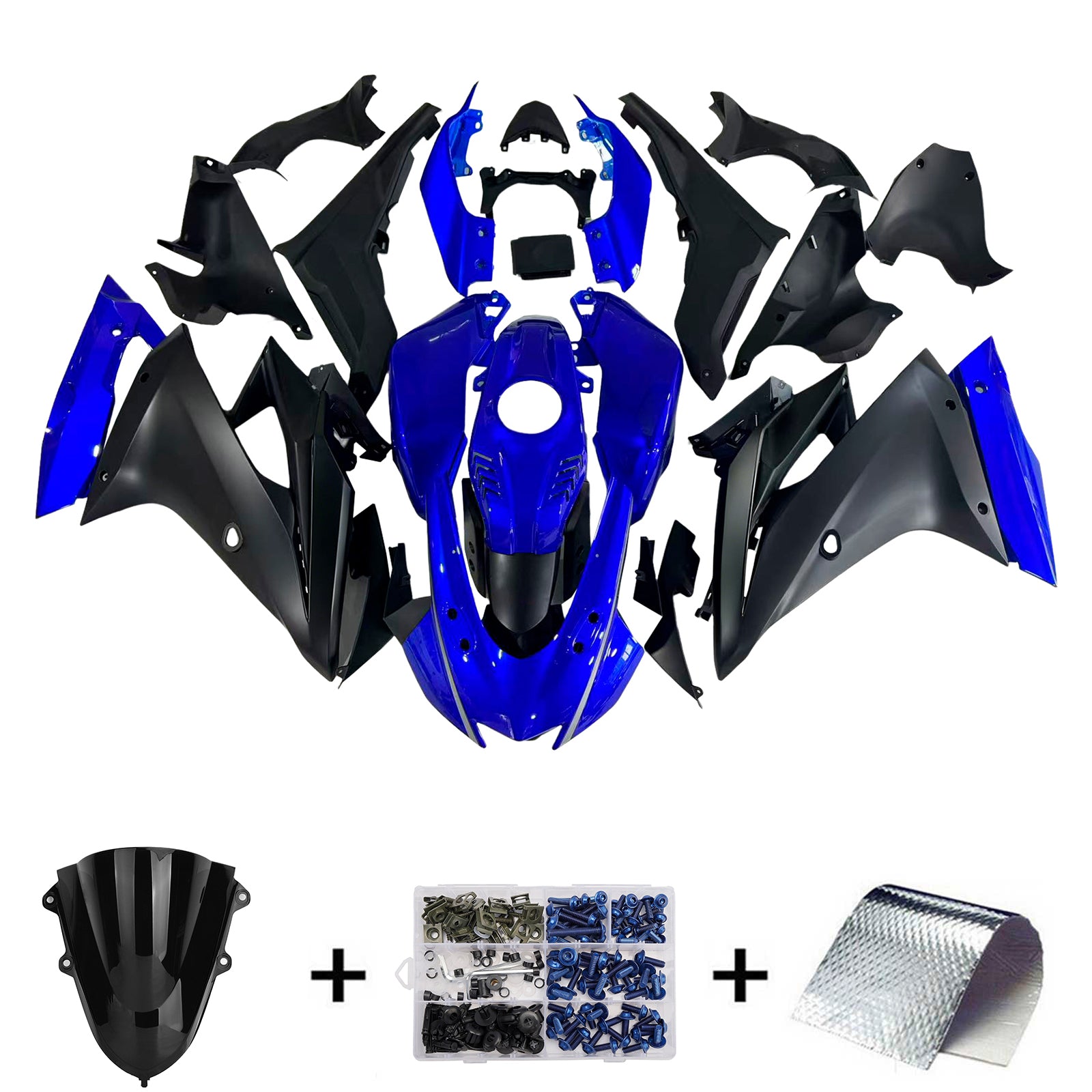 Kit de carénage injecté en plastique pour Yamaha YZF R125 2019-2022