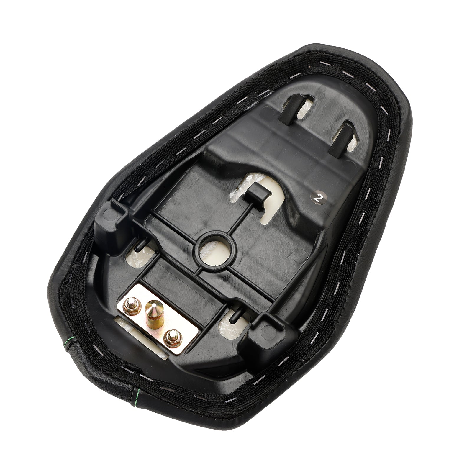 Cuscino del sedile del passeggero posteriore piatto nero per Kawasaki ZX-4R 2023