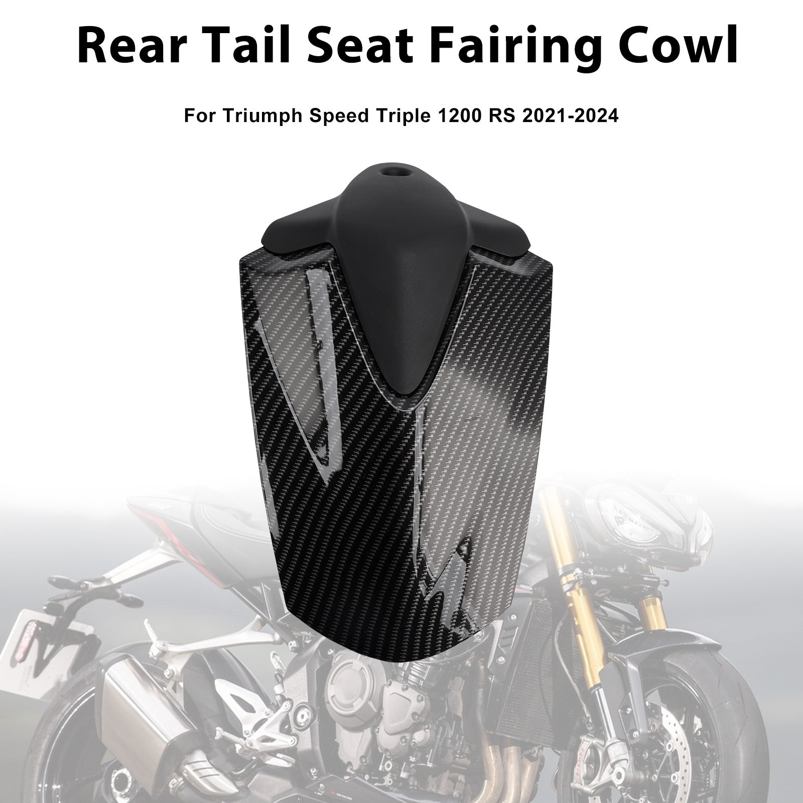 Carénage arrière de selle pour Speed Triple 1200 RS (2021-2024)