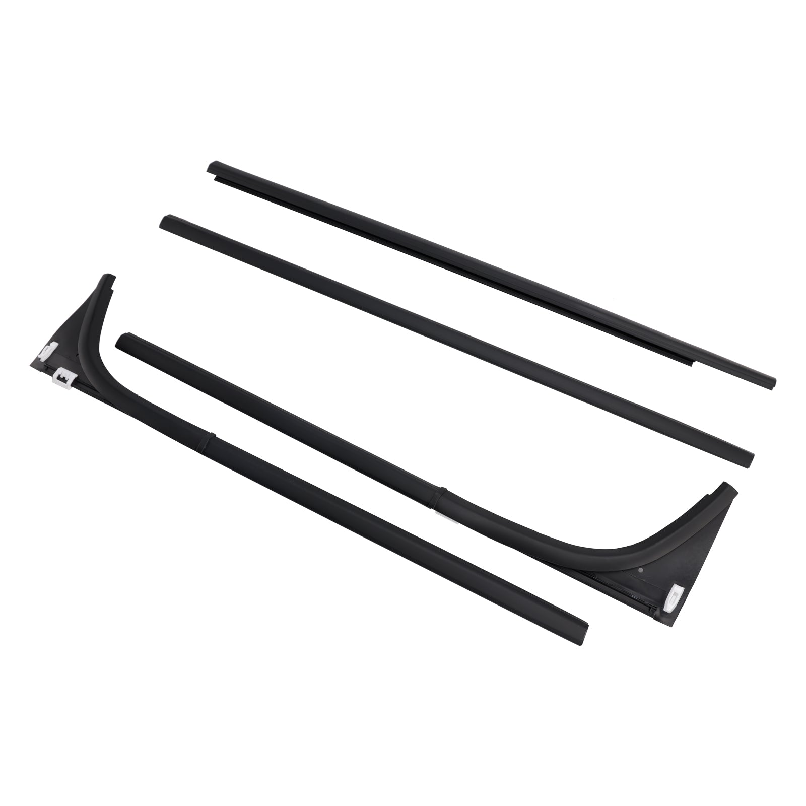 Juego de 4 juntas&Sellos de correa de puerta interior y exterior para Mazda BT-50 Pro Pick-Up 2012-2019